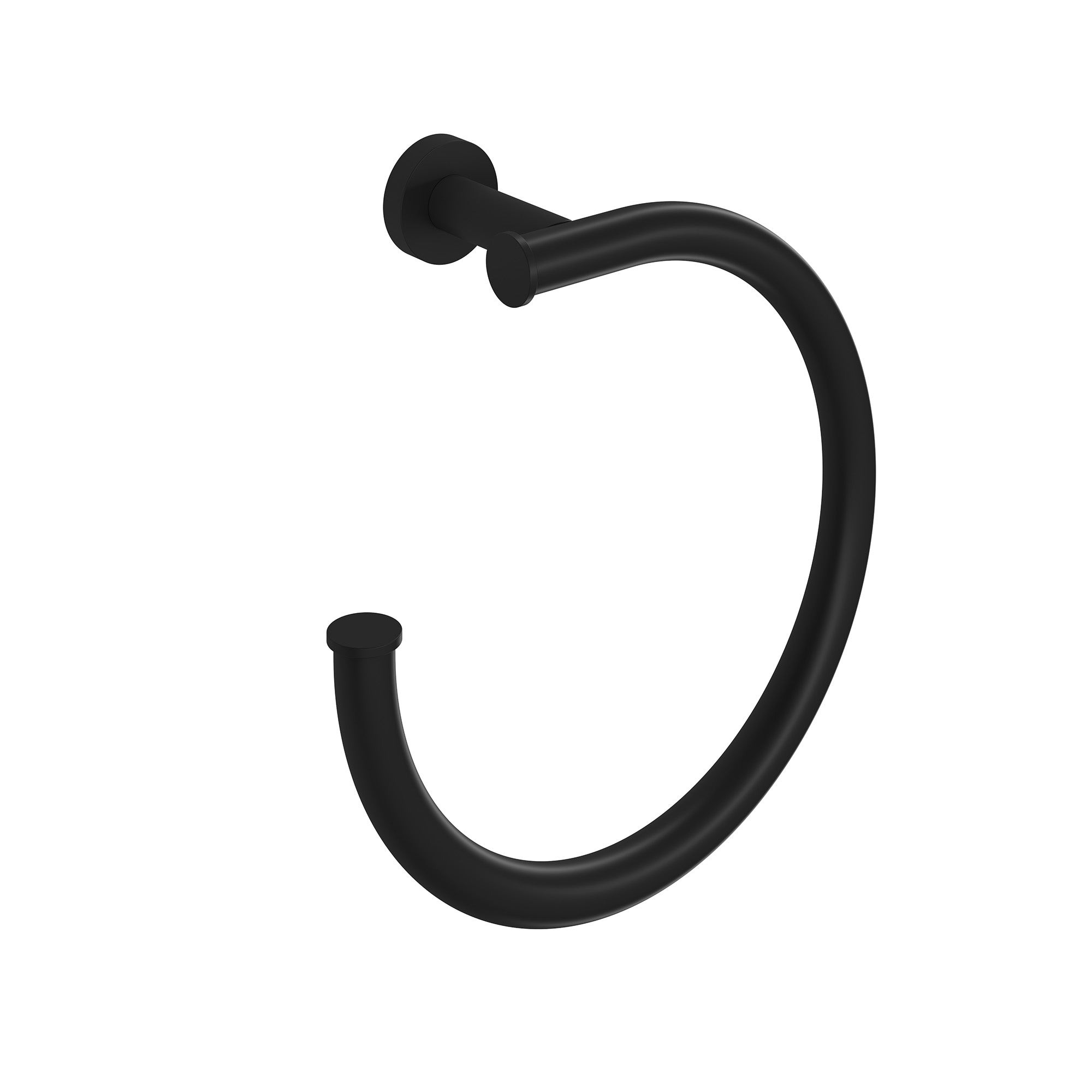 cobber towel ring matt black