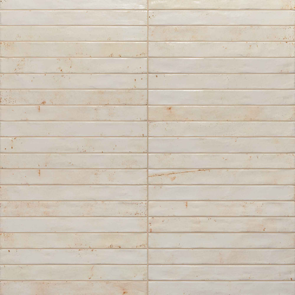 Garzon Tile Arizona Ivory Porcelain Tile 4.8x45cm Gloss | Deluxe Bathrooms