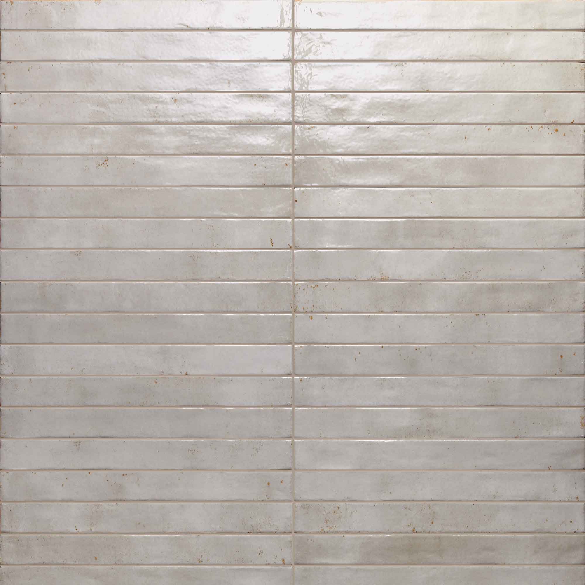 colours light grey porcelain wall tile 4.8x45cm gloss