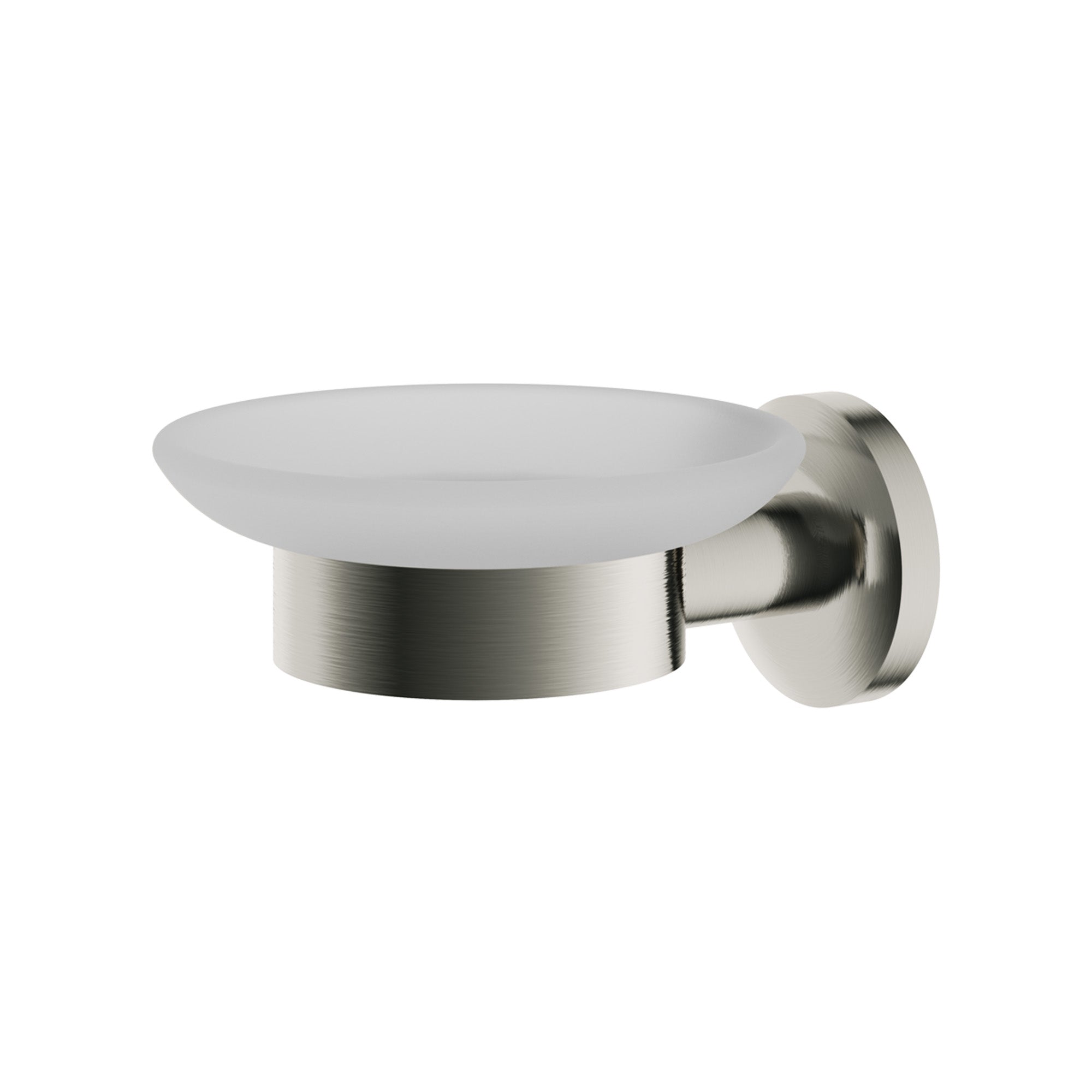 como soap dish brushed nickel