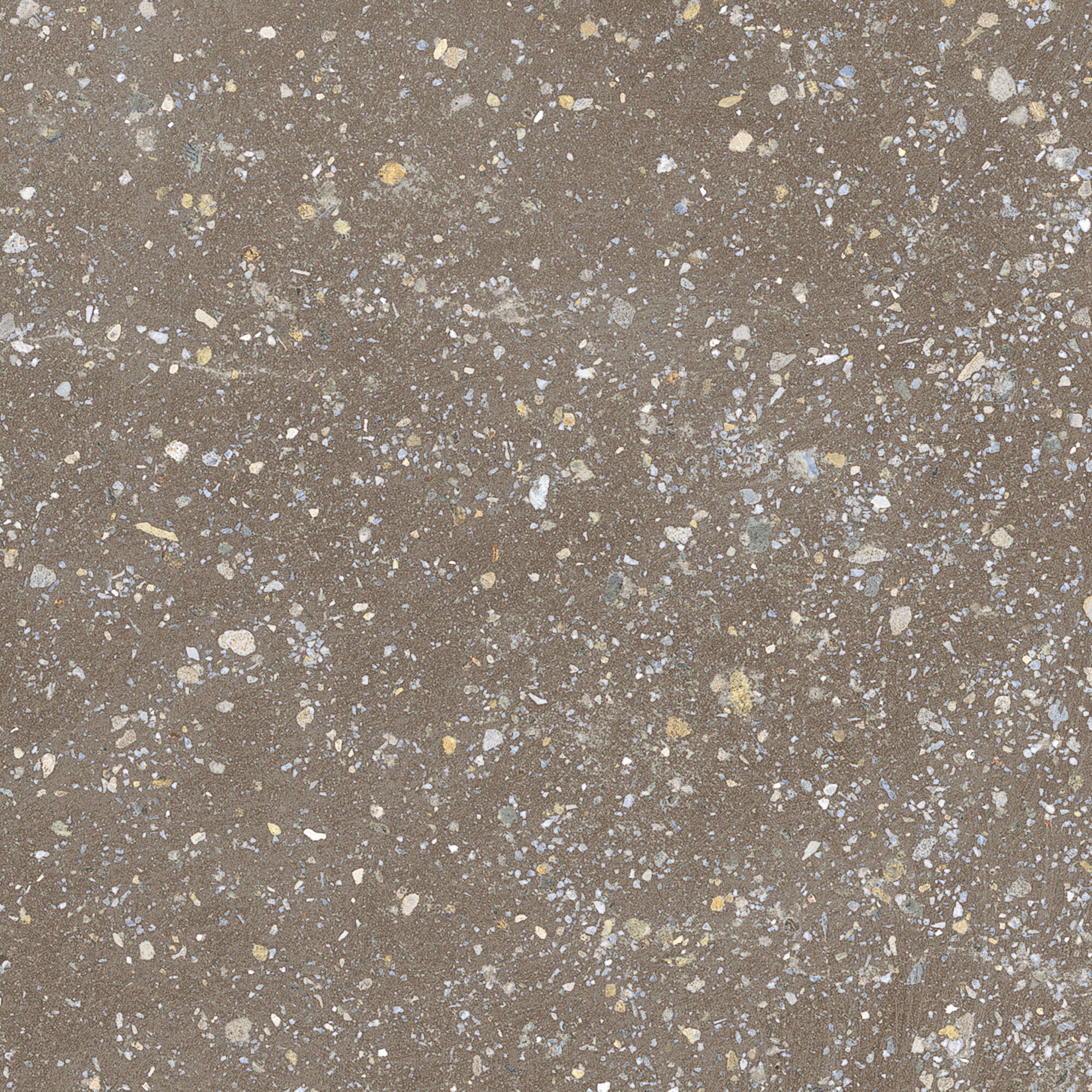 cosmos chocolate shaped terrazzo effect porcelain tile 22x22cm