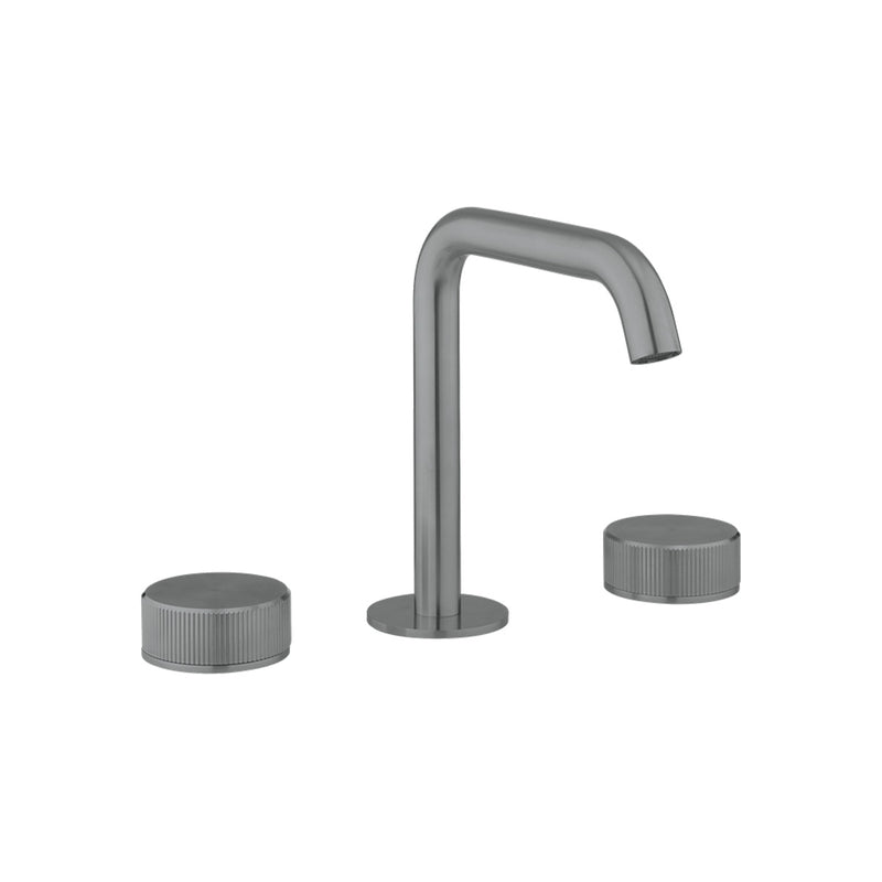 Crosswater 3ONE6 3 Hole Deck Mounted Basin Mixer Tap Slate