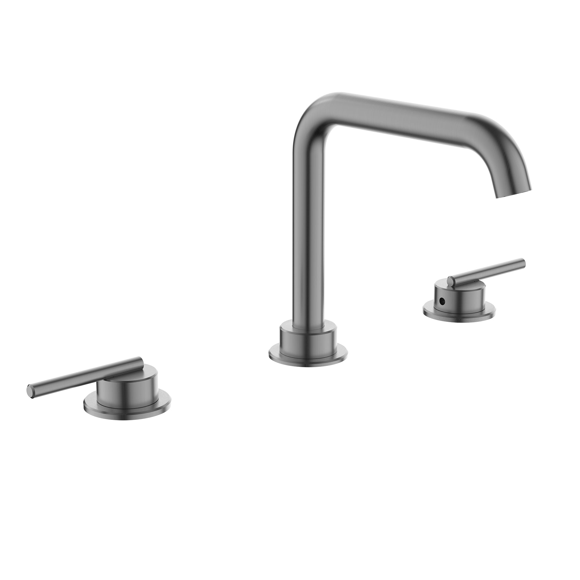 crosswater 3one6 lever 3 hole deck mounted basin mixer tap 316 slate