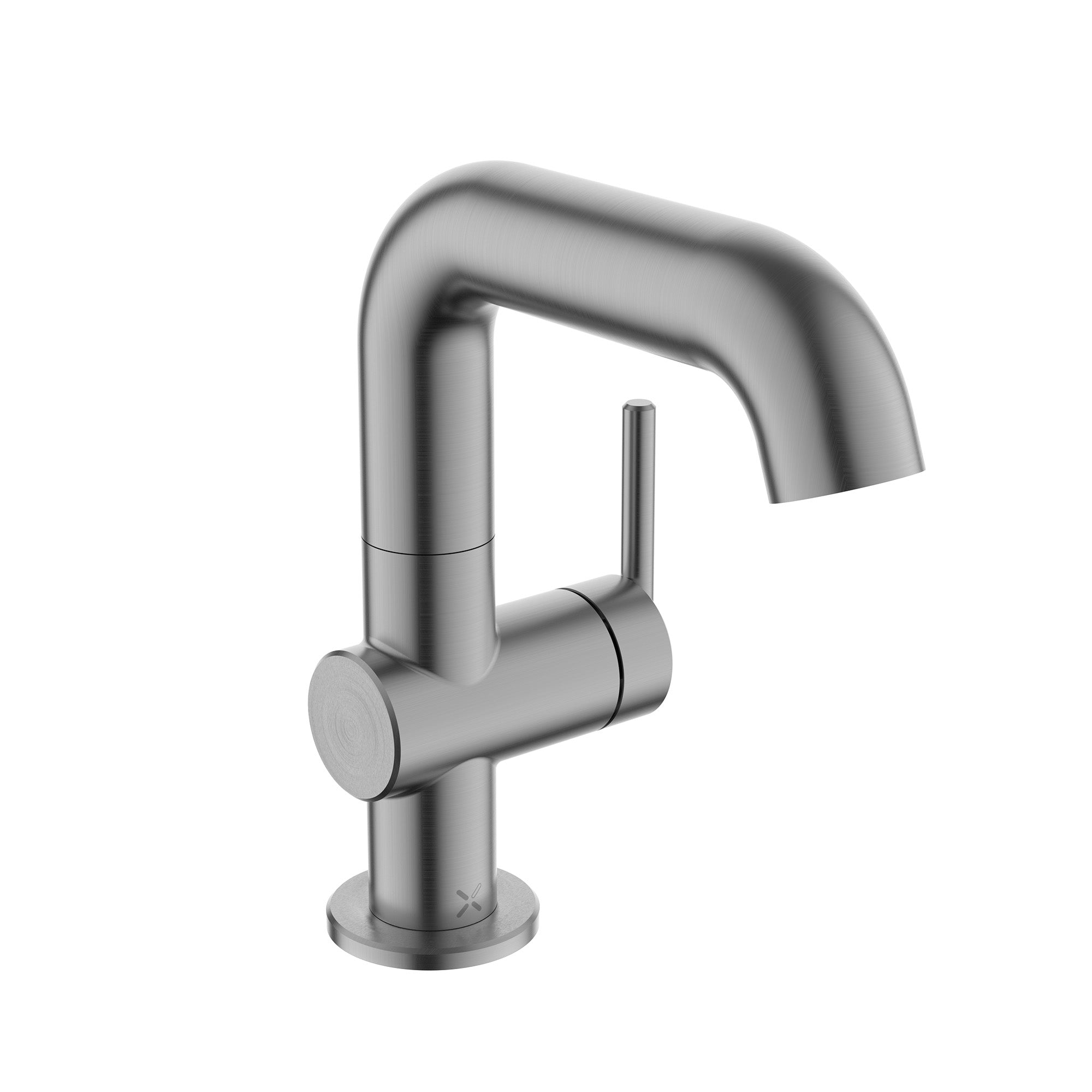 crosswater 3one6 lever basin mixer tap with swivel spout 316 slate