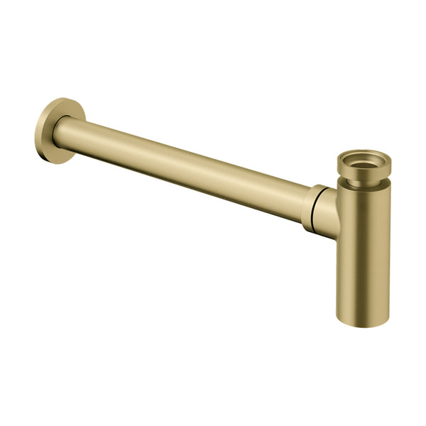 Crosswater 3one6 Tall Basin Bottle Trap Brushed Brass