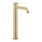 crosswater 3one6 tall basin monobloc tap 316 brushed brass