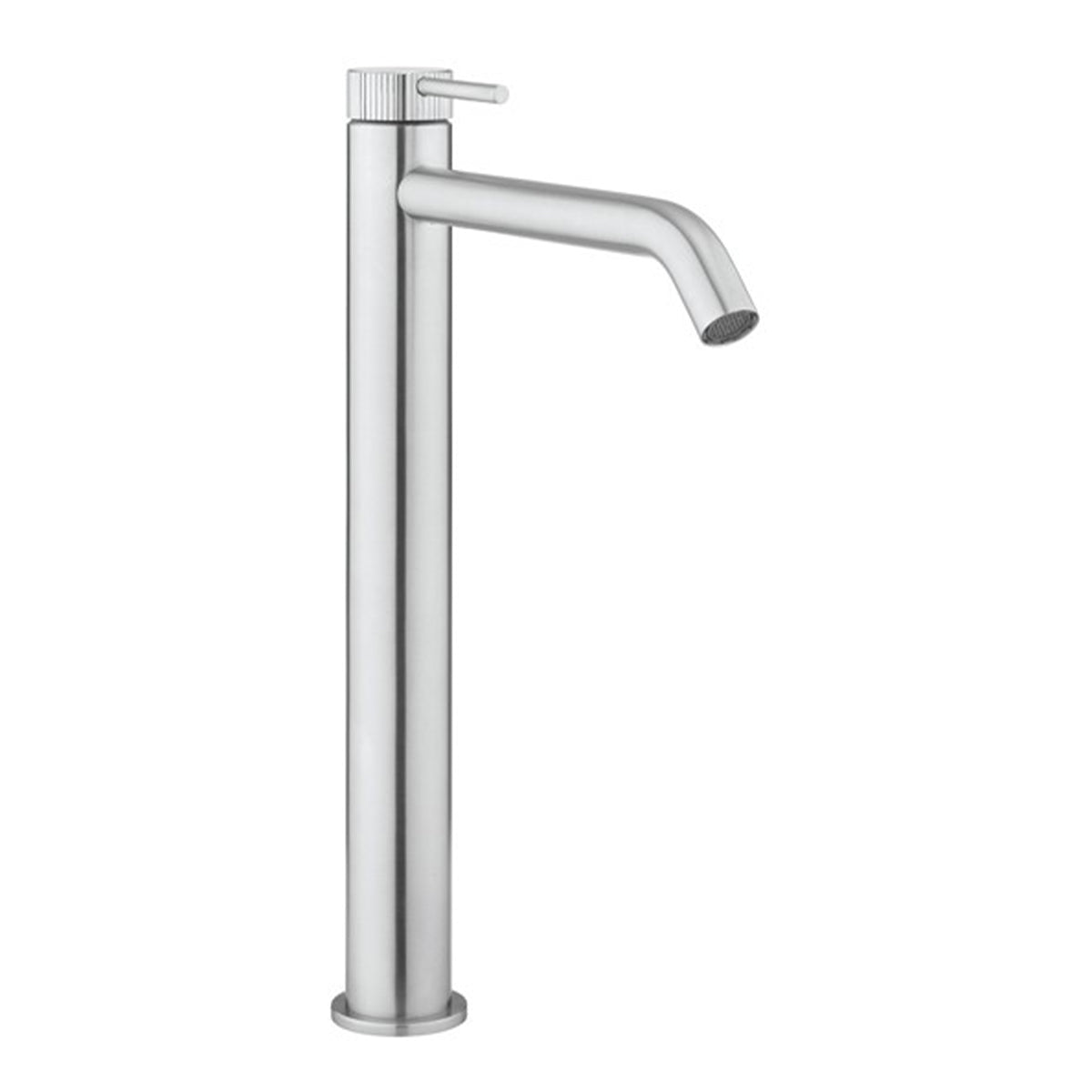 crosswater 3one6 tall basin monobloc tap 316 stainless steel
