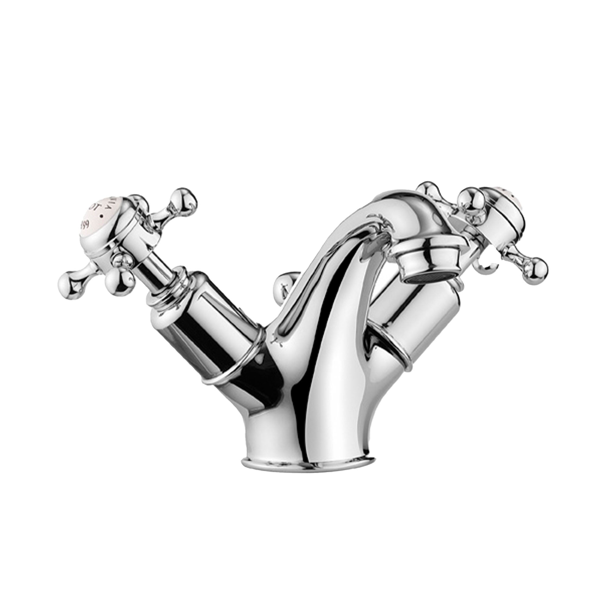 crosswater belgravia basin mono tap and pop up waste chrome