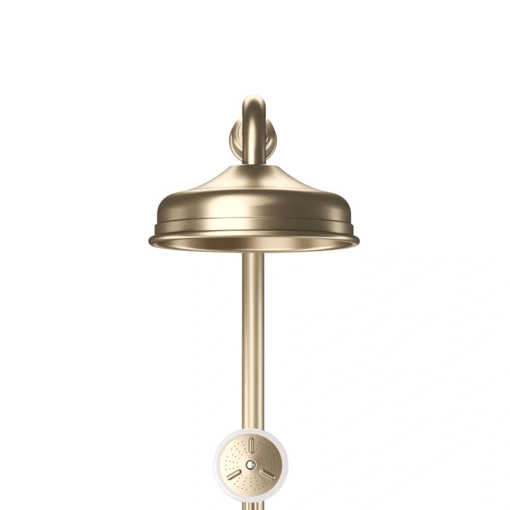 crosswater belgravia dual outlet thermostatic shower brushed brass