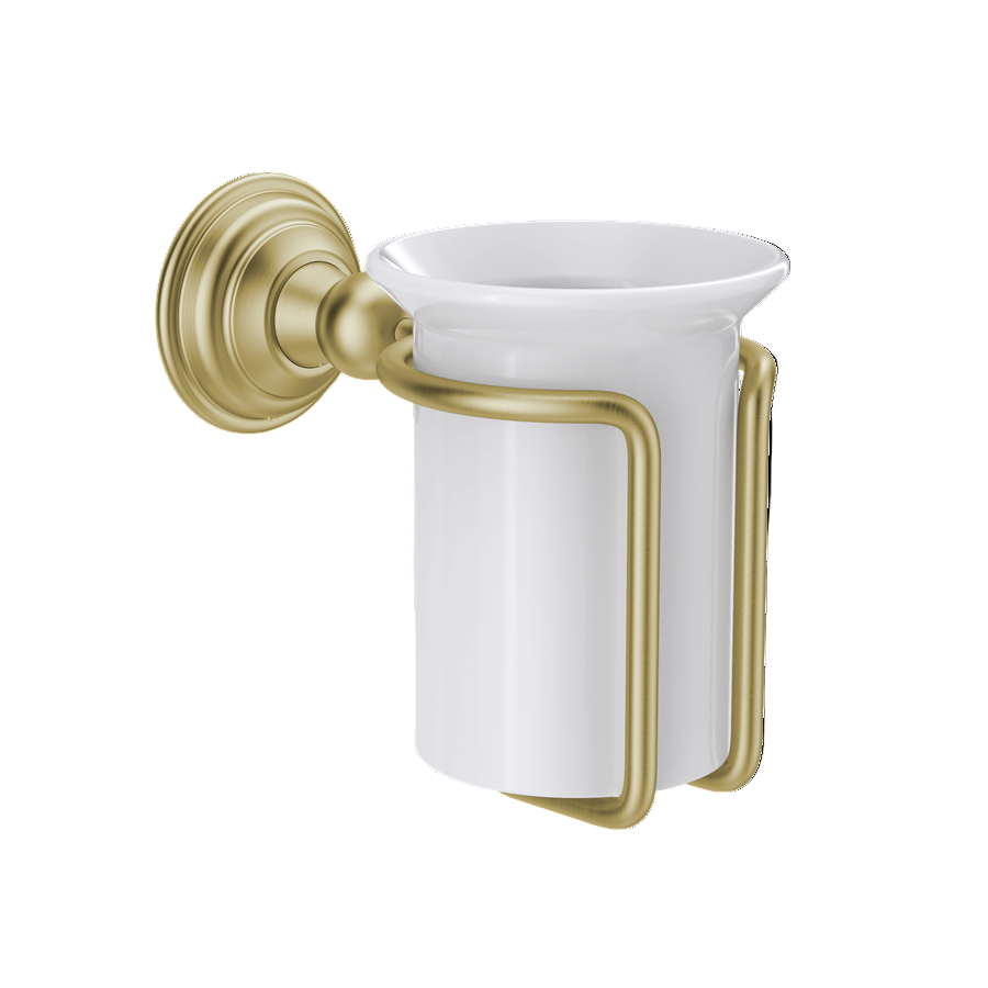 Crosswater Belgravia Tumbler Holder Brushed Brass