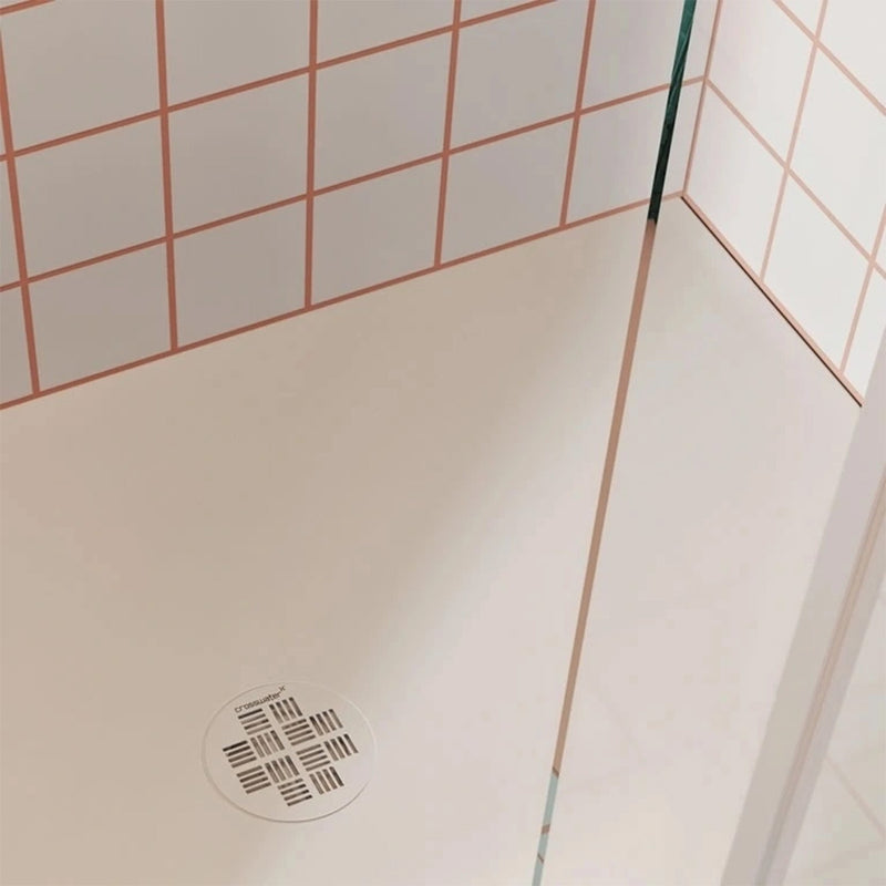 crosswater creo quadrant shower tray 800x800mm