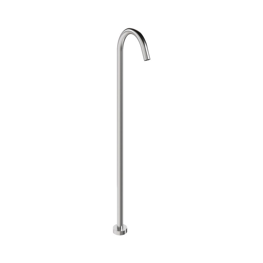 Crosswater Freestanding Bath Spout Brushed Stainless Steel