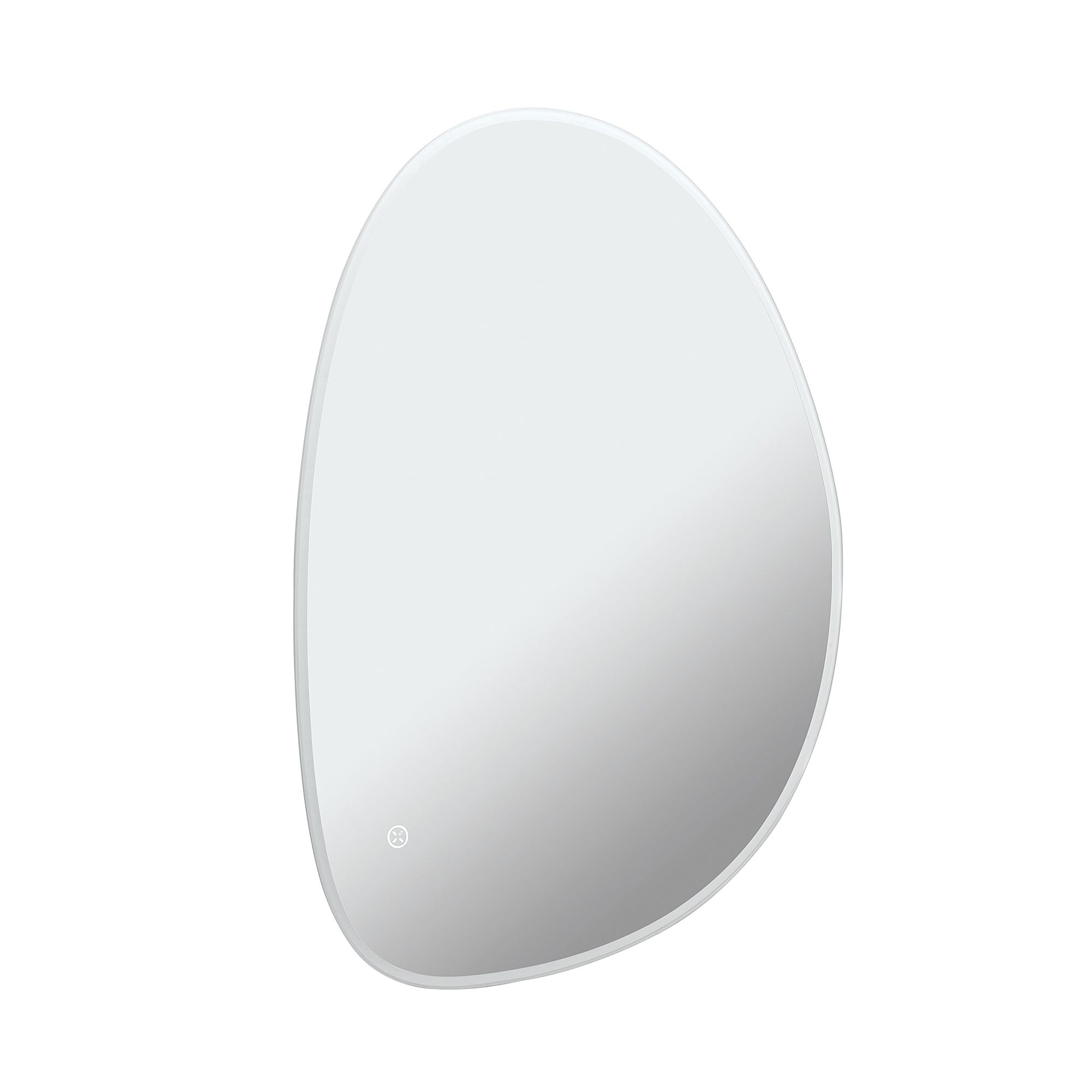 crosswater mada led bathroom mirror 500x700mm