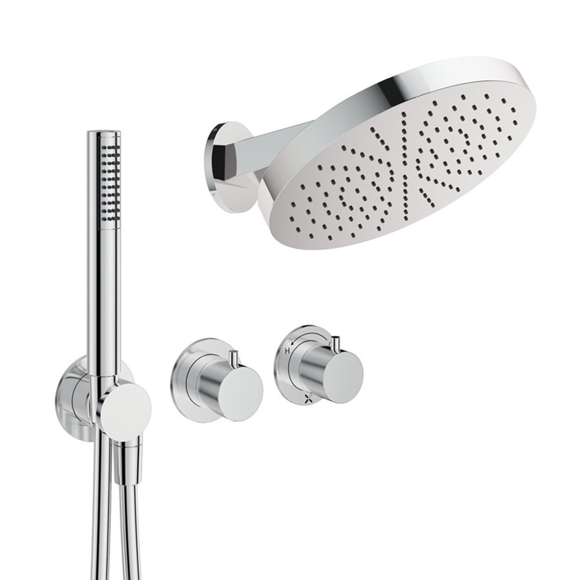 crosswater module plus shower set 1 chrome