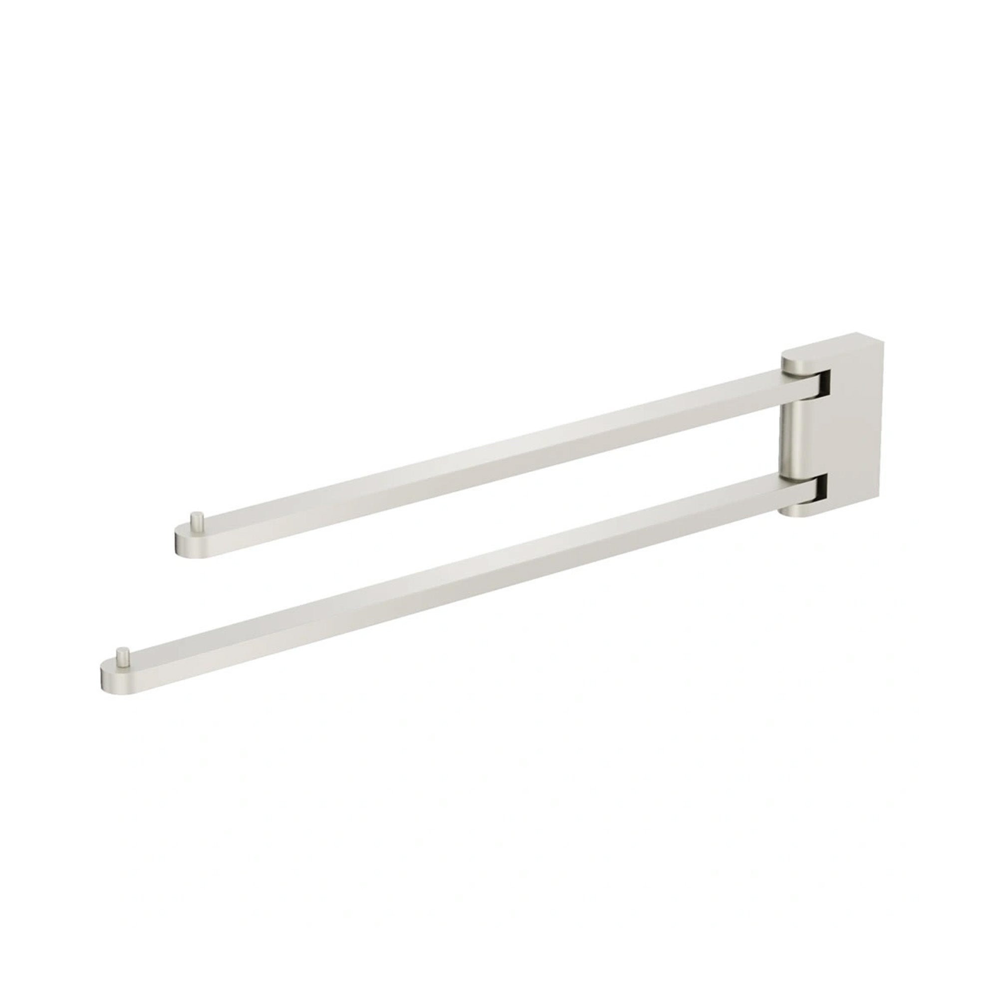 crosswater mpro 2 swivel towel rail brushed stainless steel