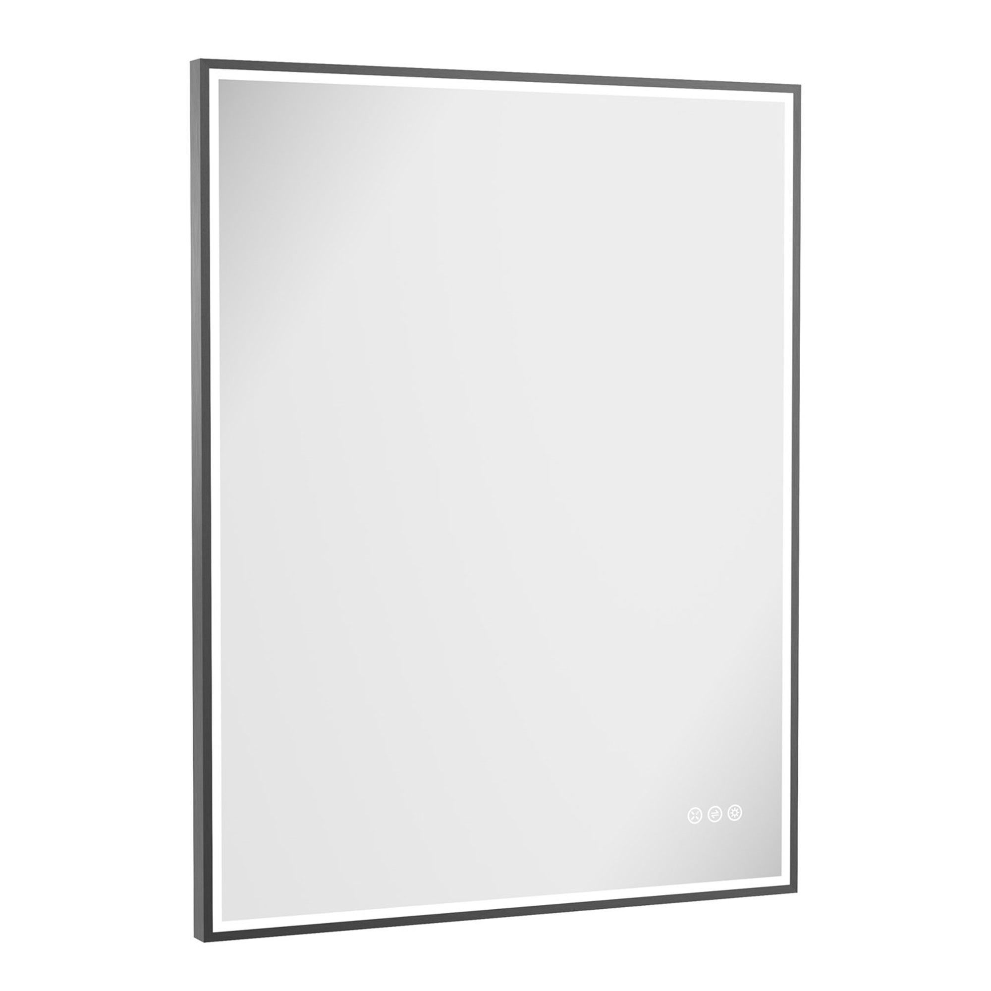 crosswater mpro led mirror 700x900mm slate