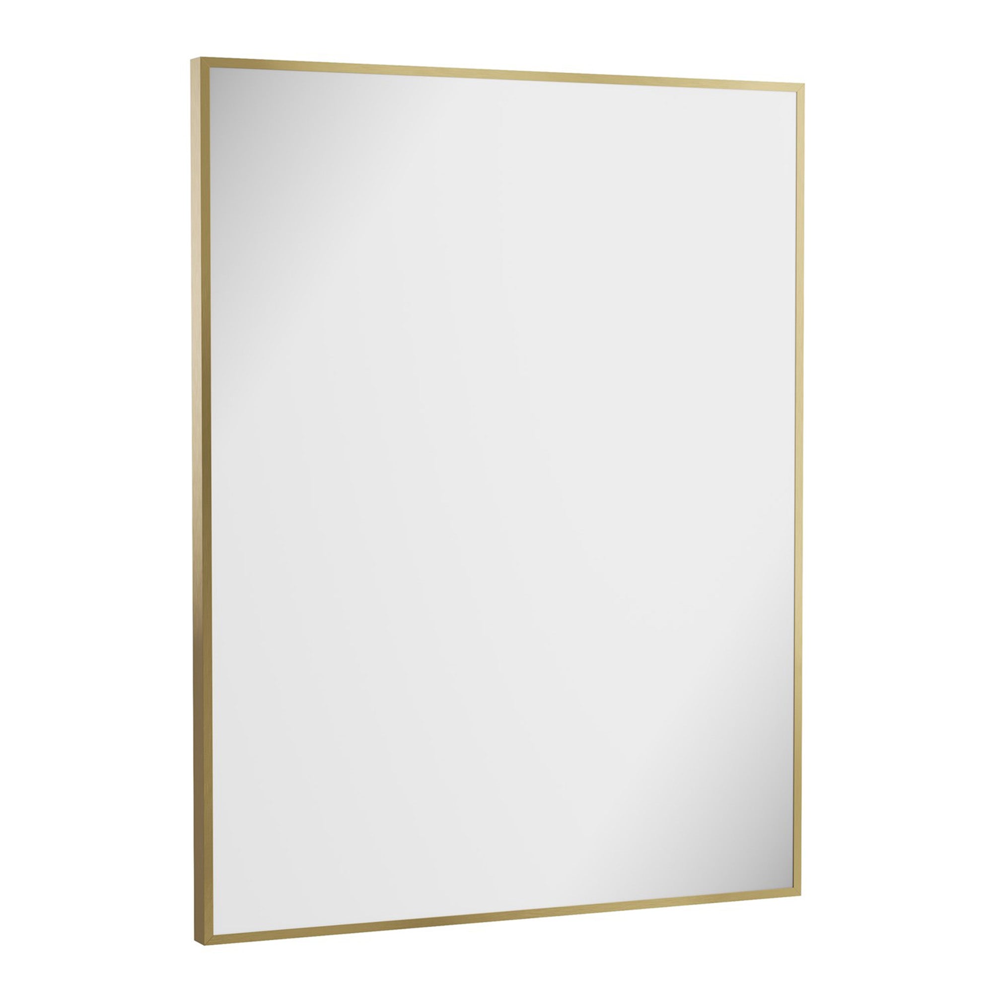 crosswater mpro non led mirror 700x900mm brushed brass