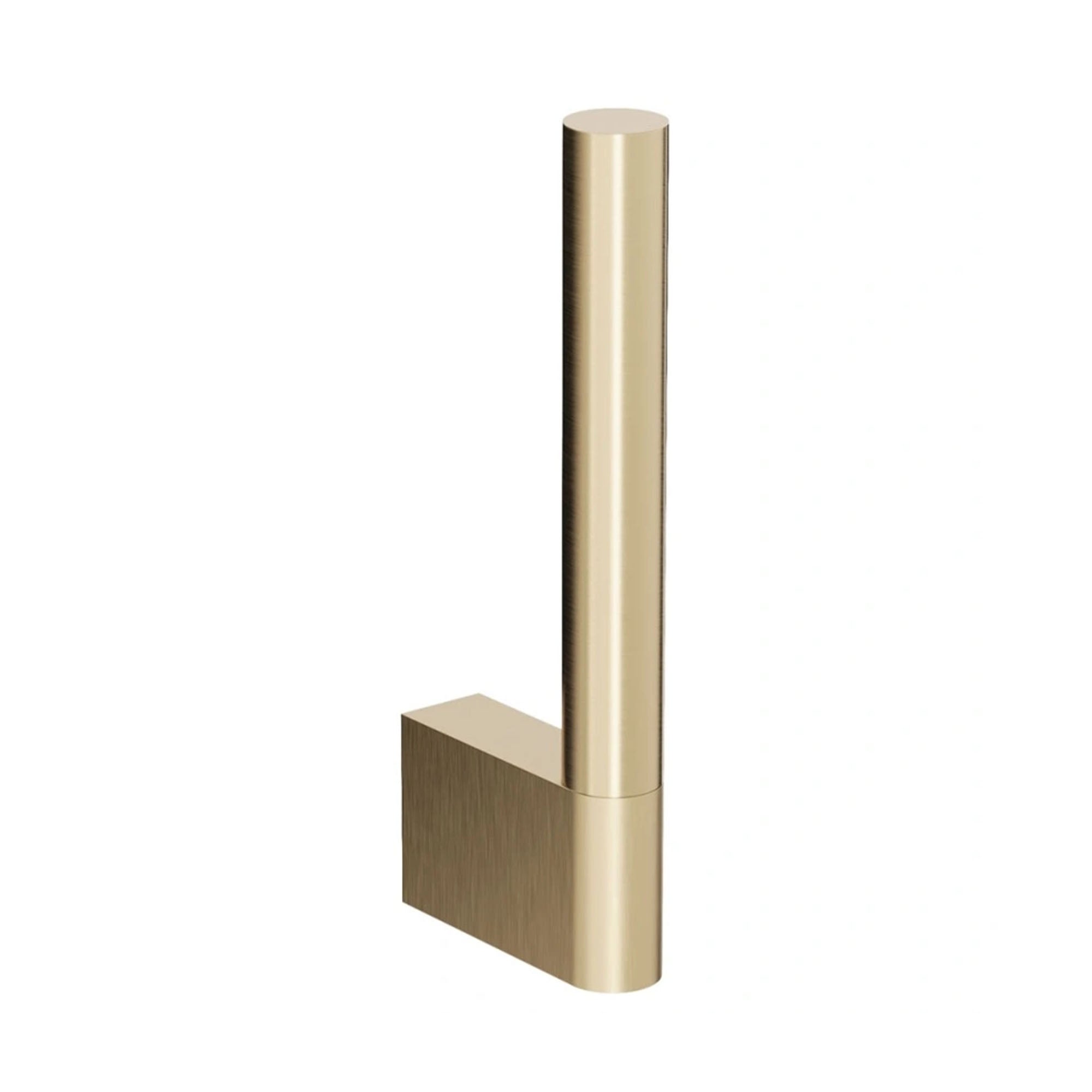 crosswater mpro spare toilet roll holder brushed brass