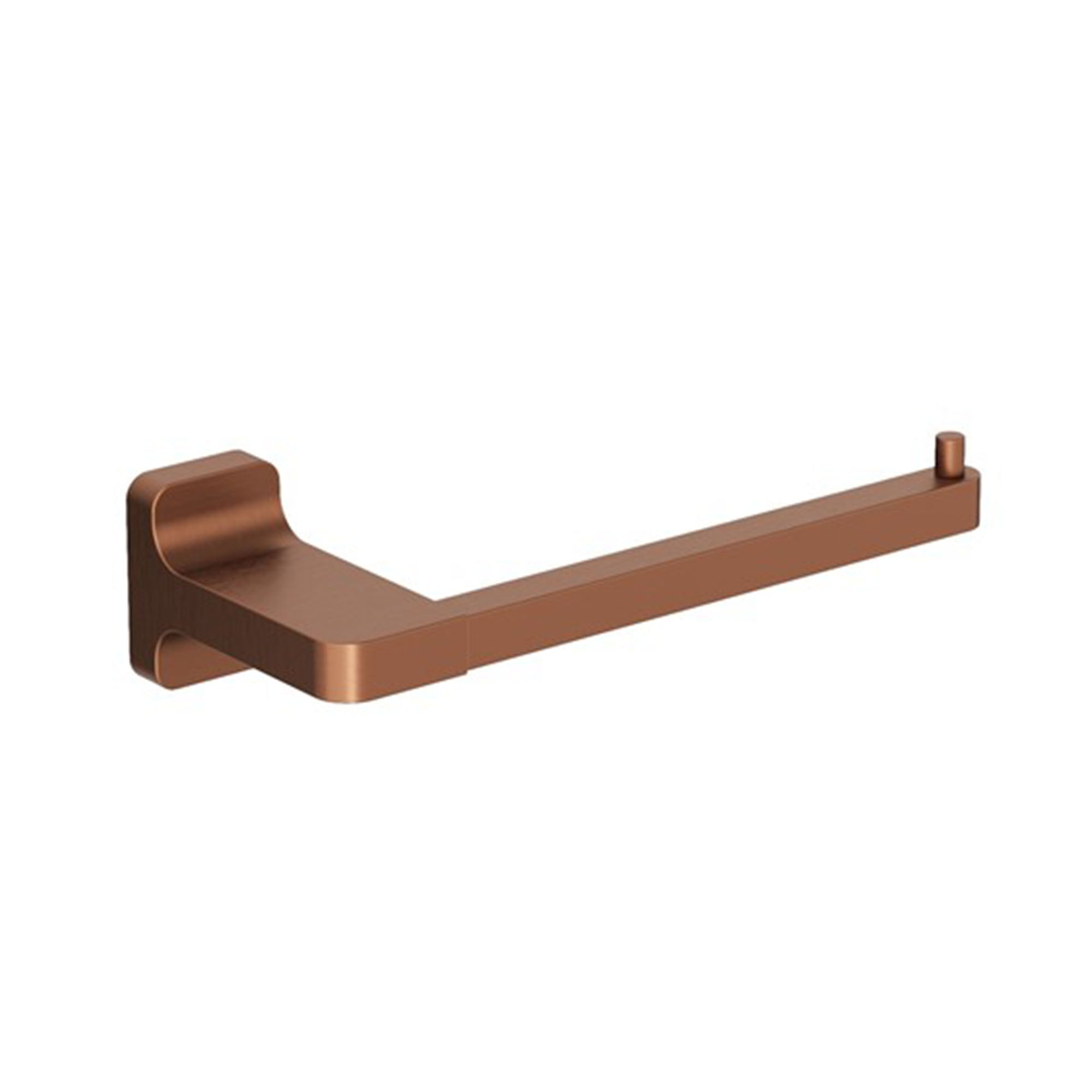 crosswater rotar toilet roll holder brushed bronze