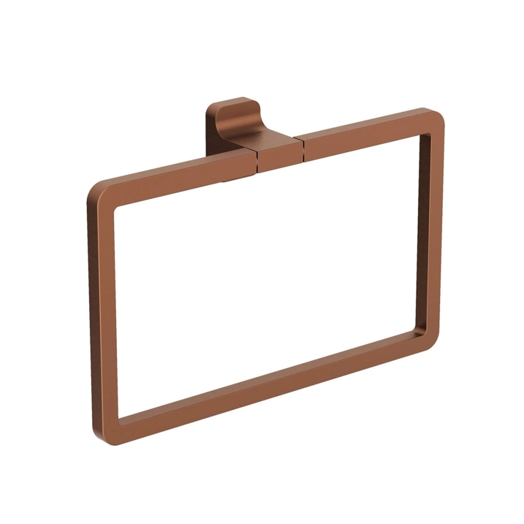 crosswater rotar towel ring brushed bronze