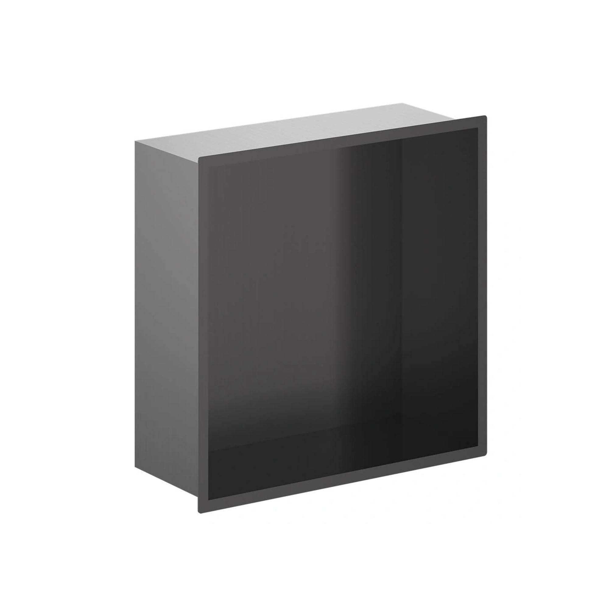 crosswater shower niche 305x305mm slate