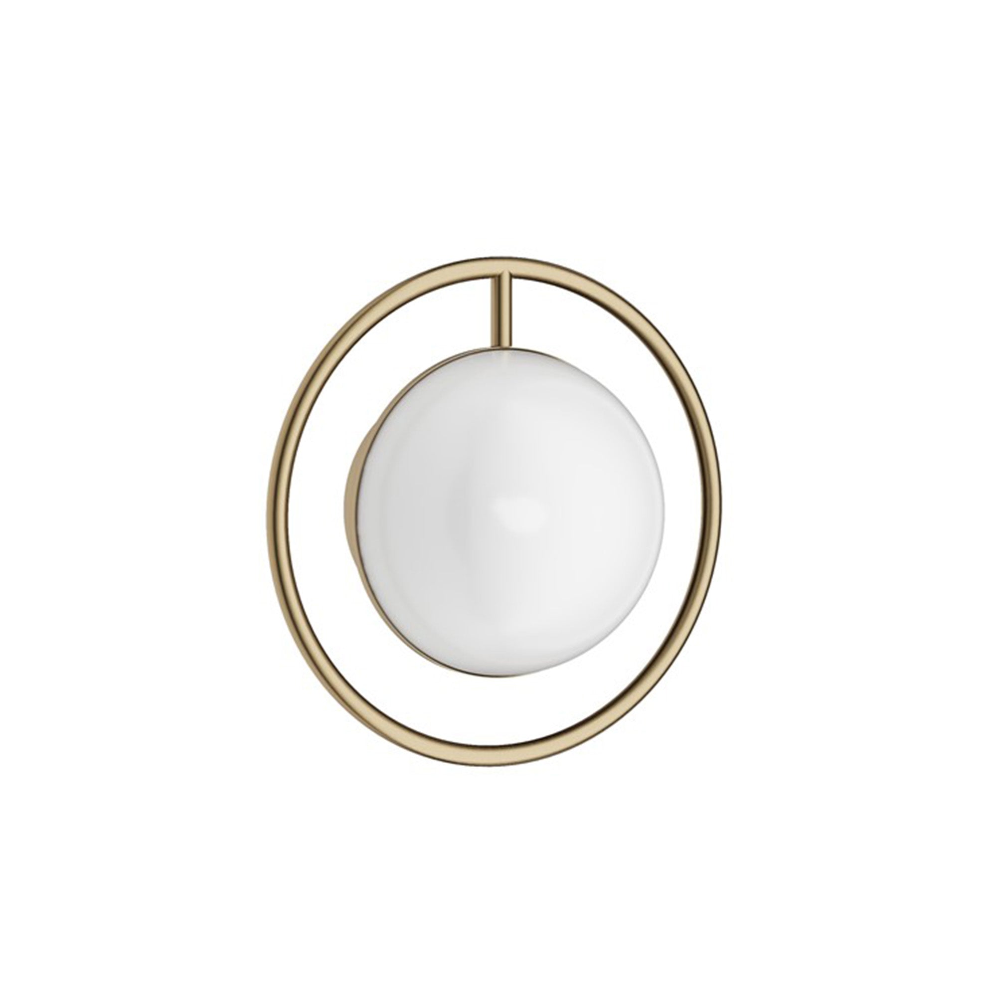 crosswater tranquil halo light brushed brass