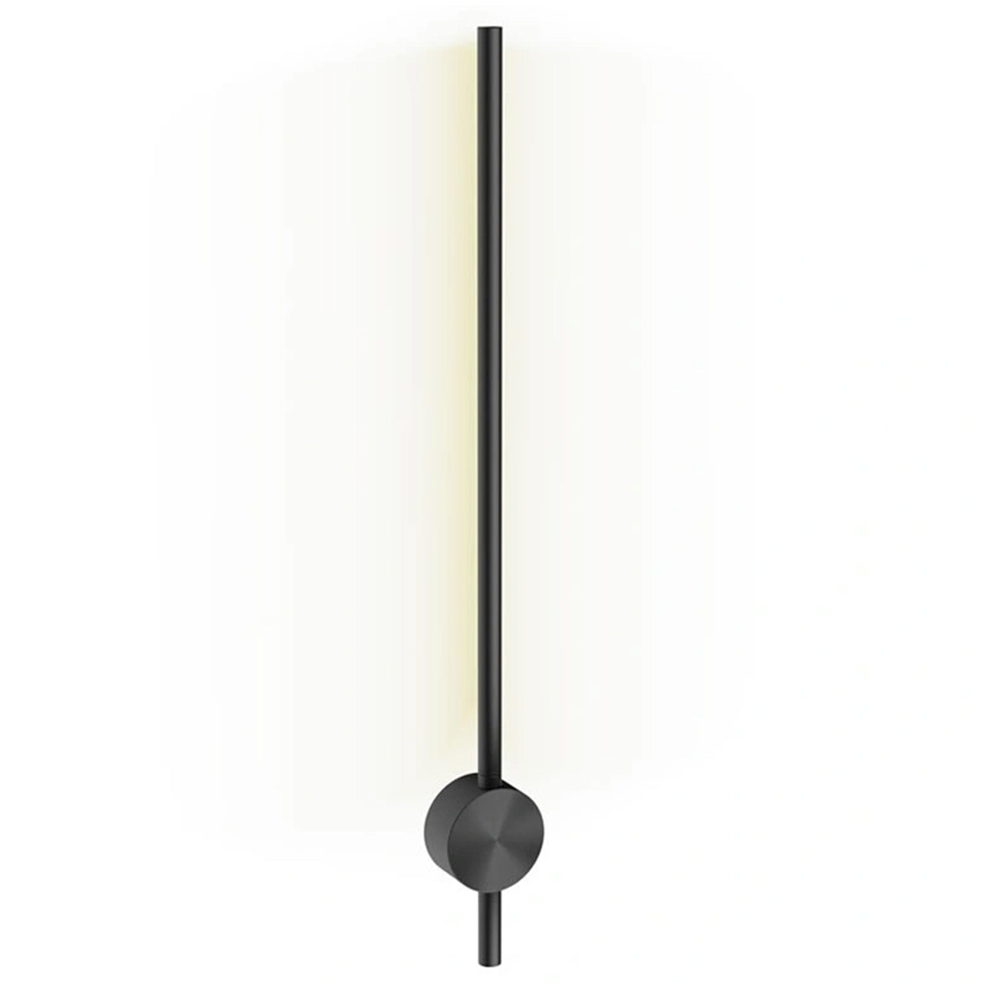 crosswater tranquil pillar led wall light slate