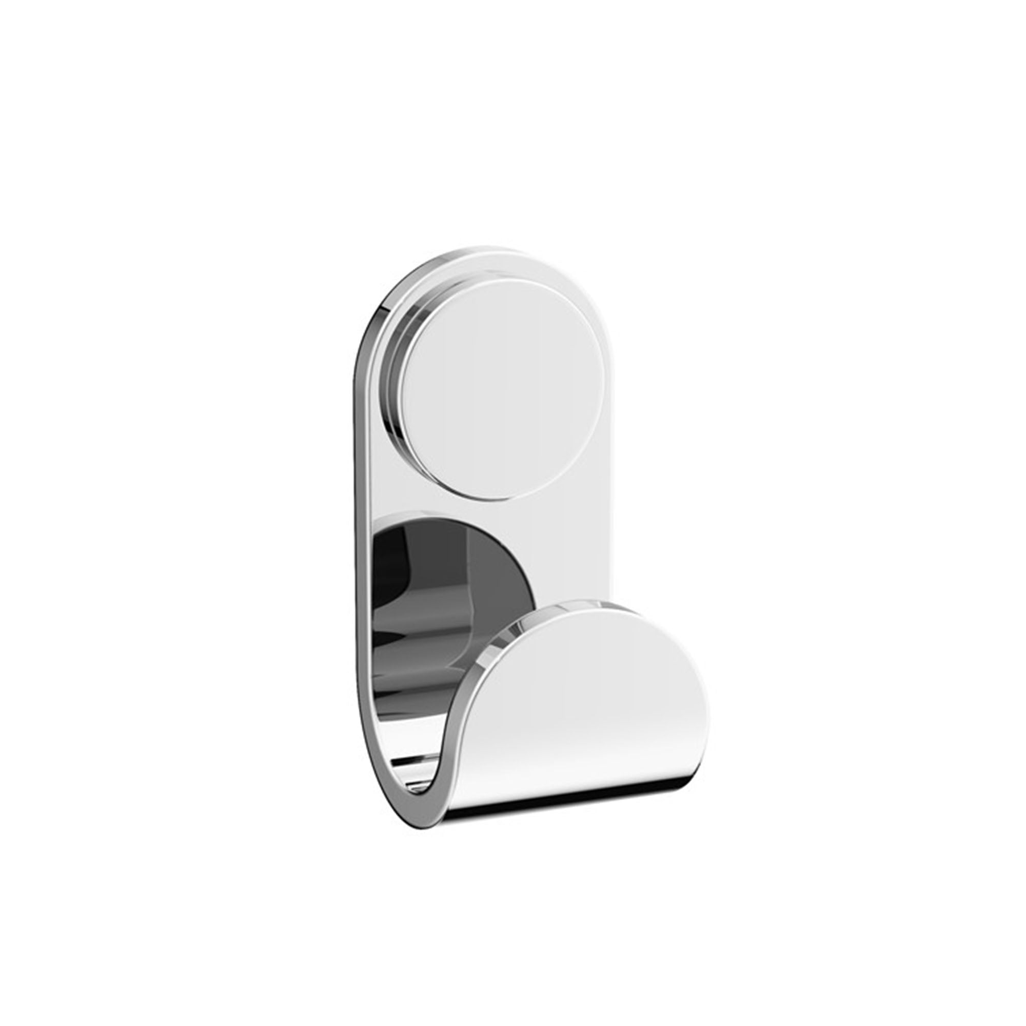 crosswater velo single round robe hook chrome