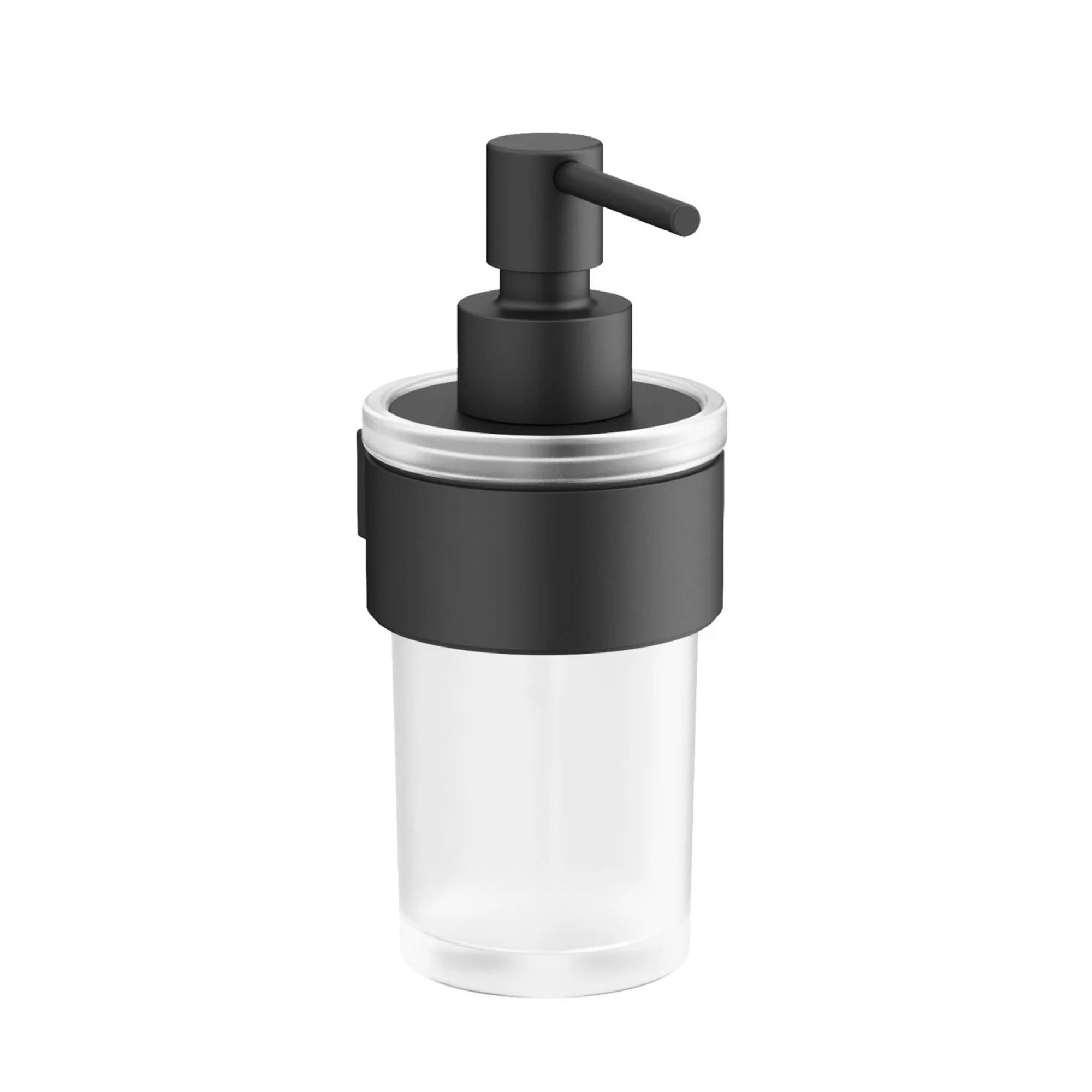 crosswater velo soap dispenser matt black