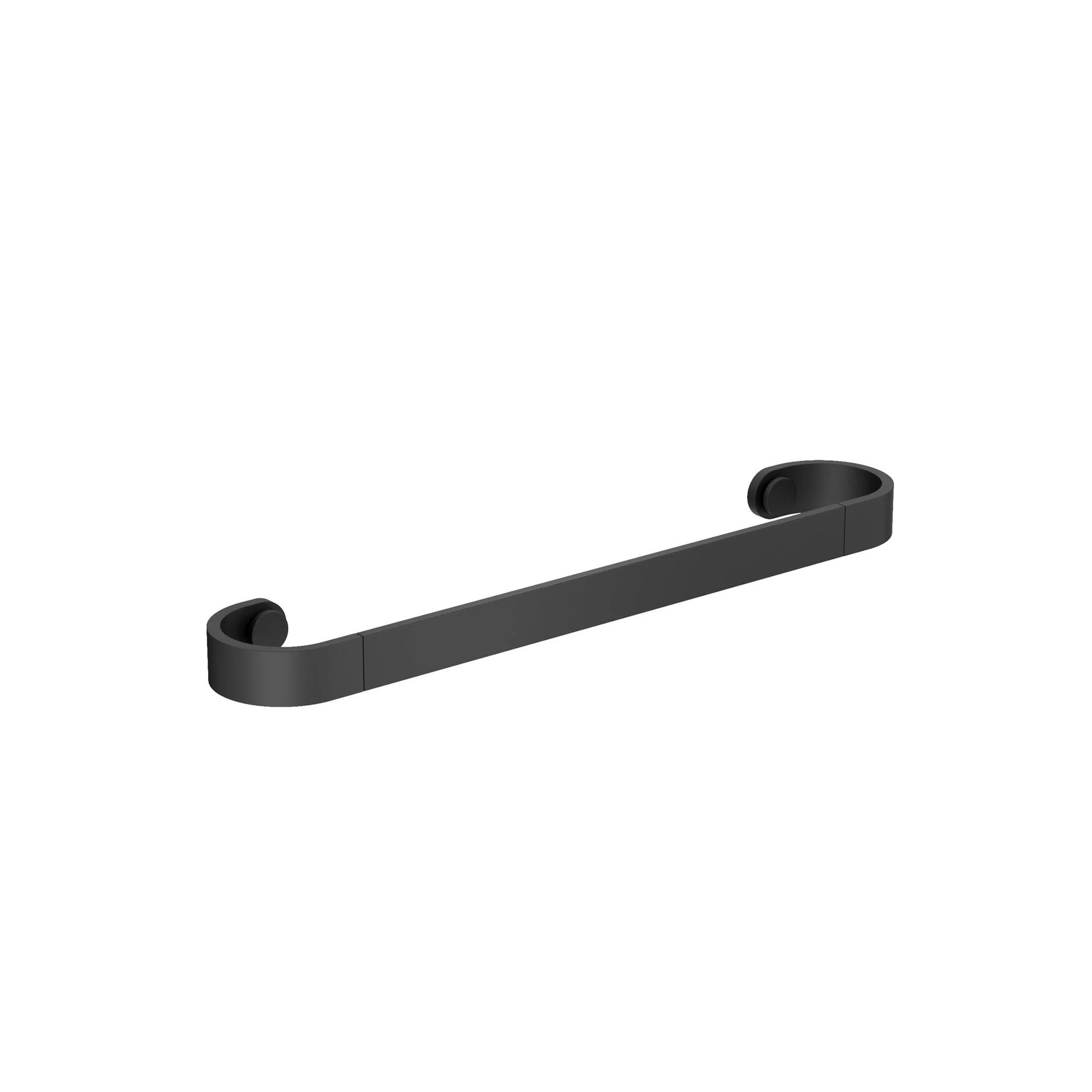 crosswater velo towel rail 450mm matt black