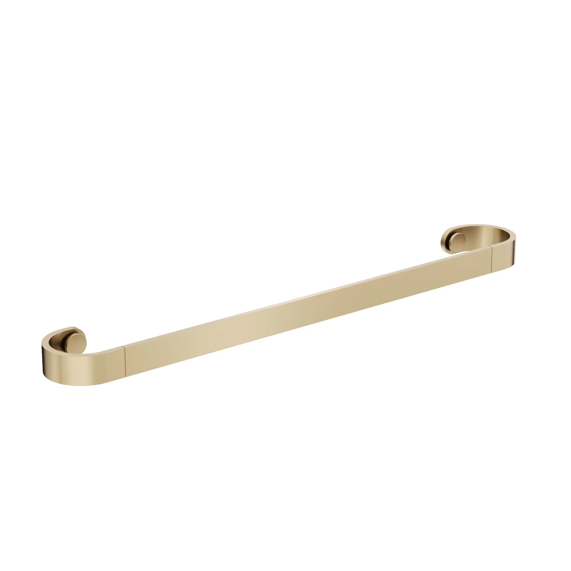 crosswater velo towel rail 600mm brushed brass