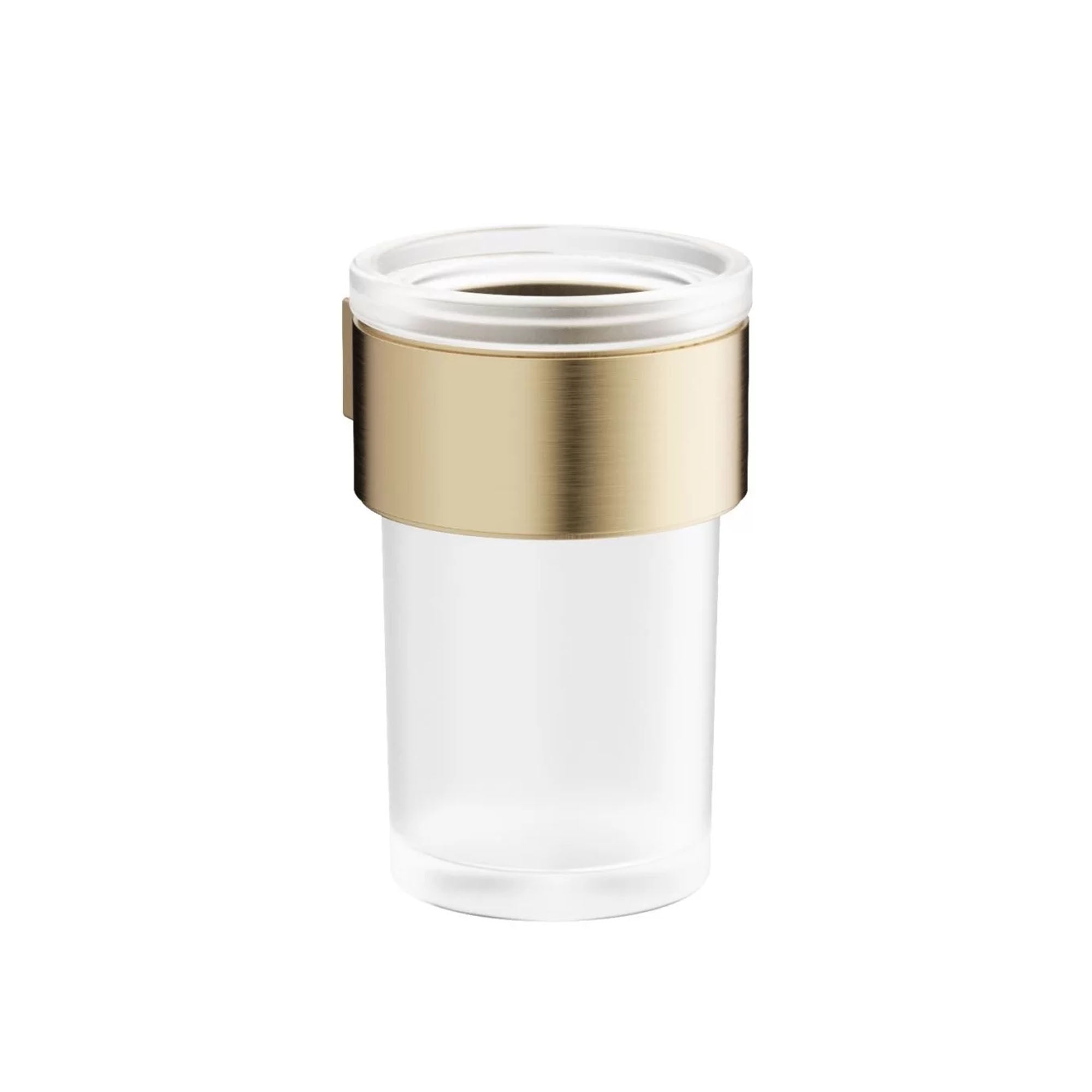 crosswater velo tumbler holder brushed brass