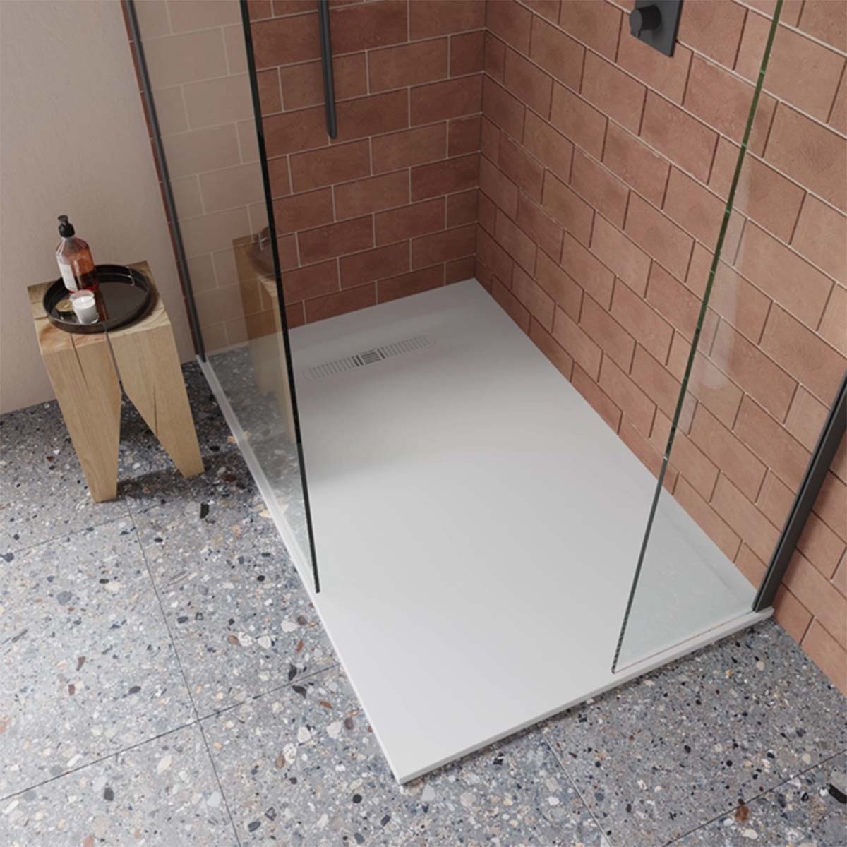 crosswater vito rectangular shower tray 900x1400mm