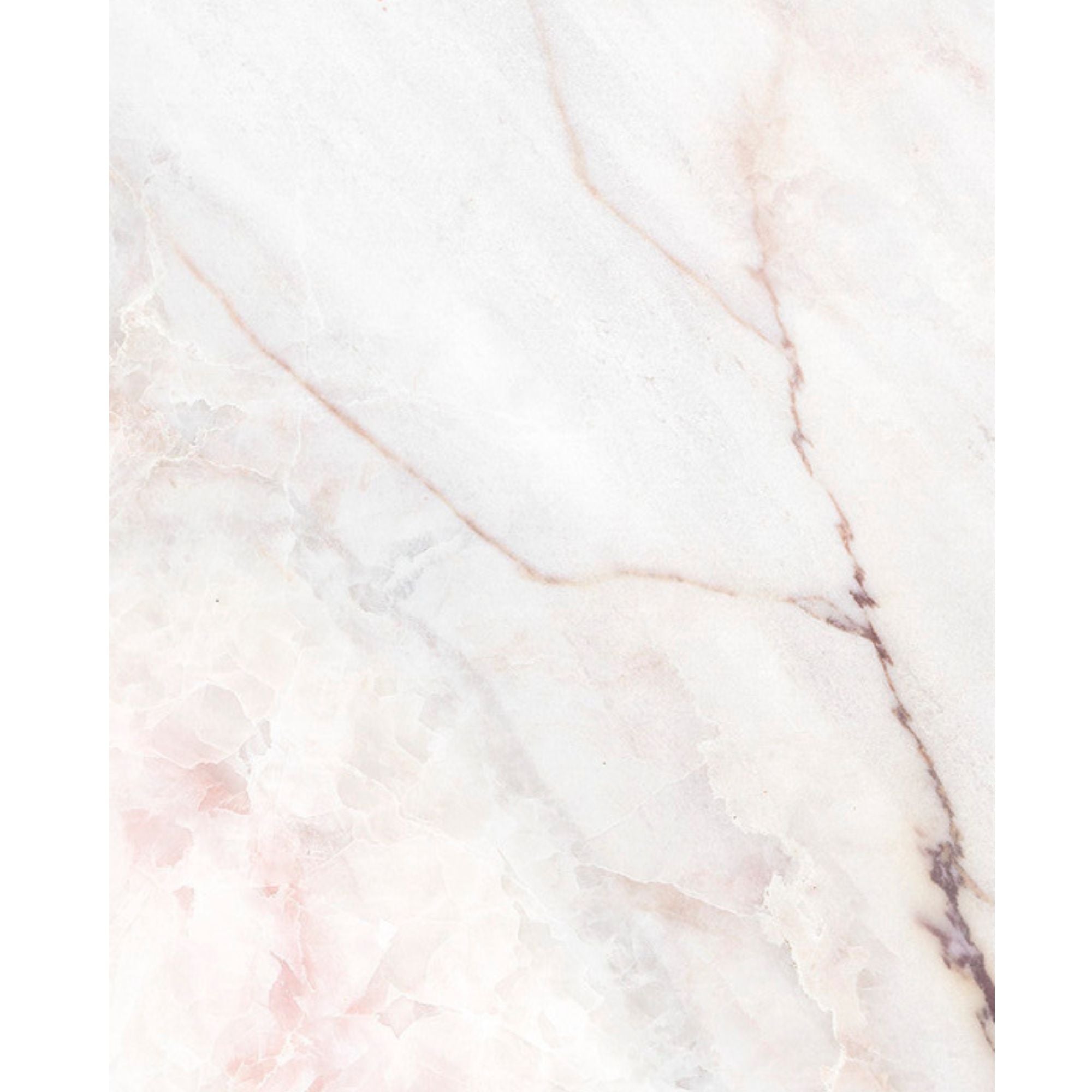 Dahlia White 4D Marble Effect Wall Tile 33x100cm Matt