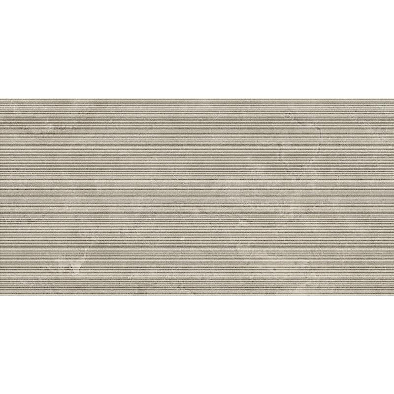 Dorset Tortora Fluted Decor Cross Cut Porcelain Tile 60x120cm Matt