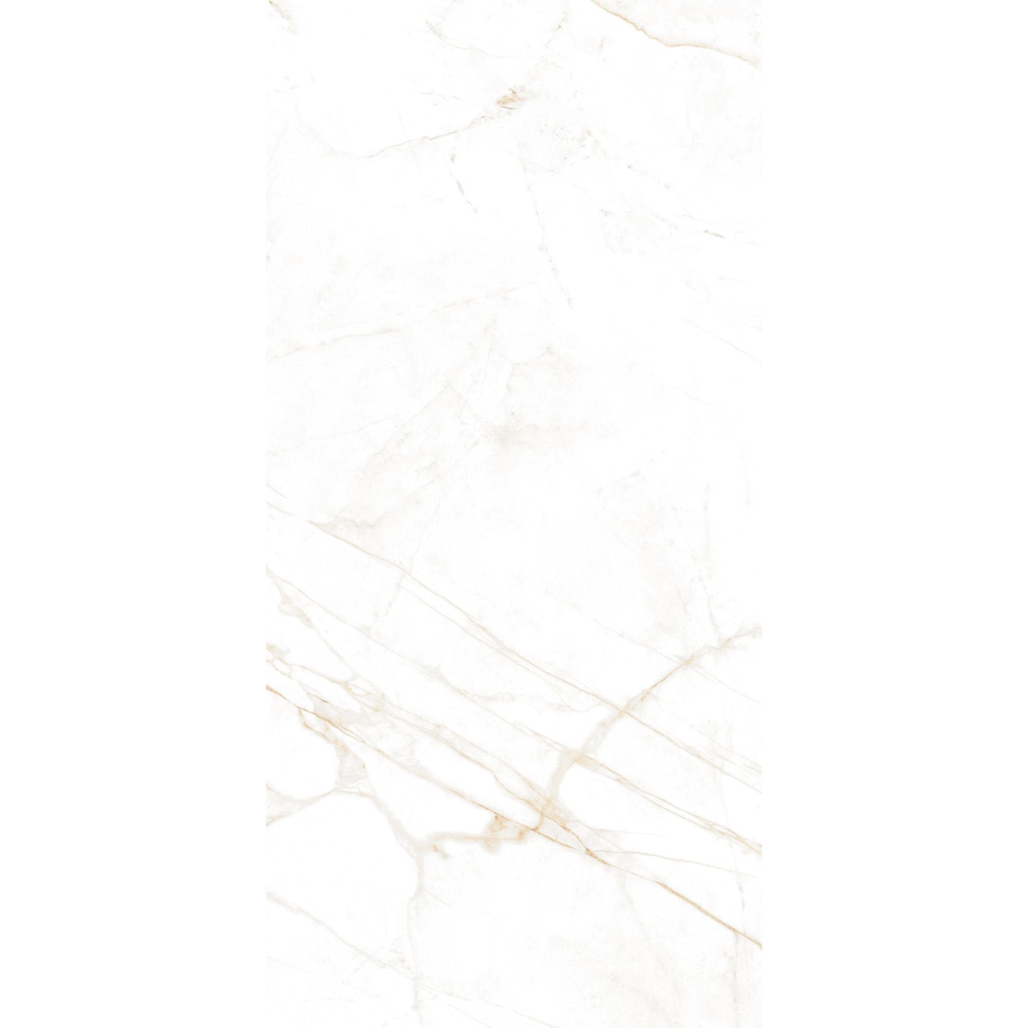 Dual White 4D Marble Effect Porcelain Tile 60x120cm Matt Deluxe Bathrooms
