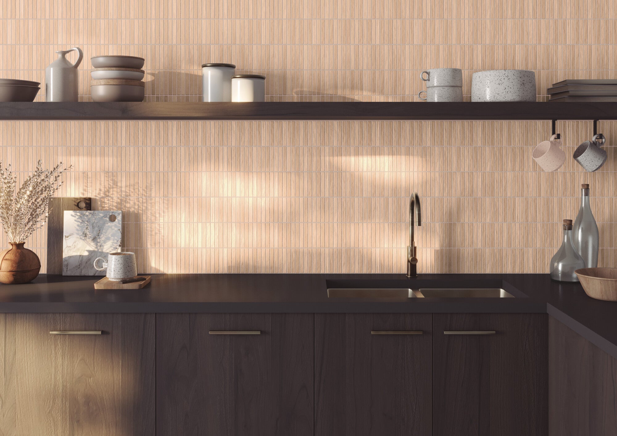 harmony duna sand decor wall tile 20x20cm matt