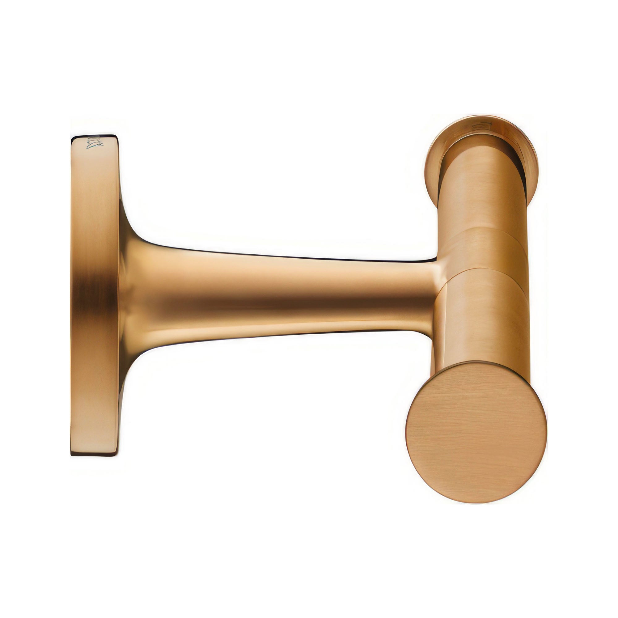 duravit starck-t double toilet roll holder brushed bronze