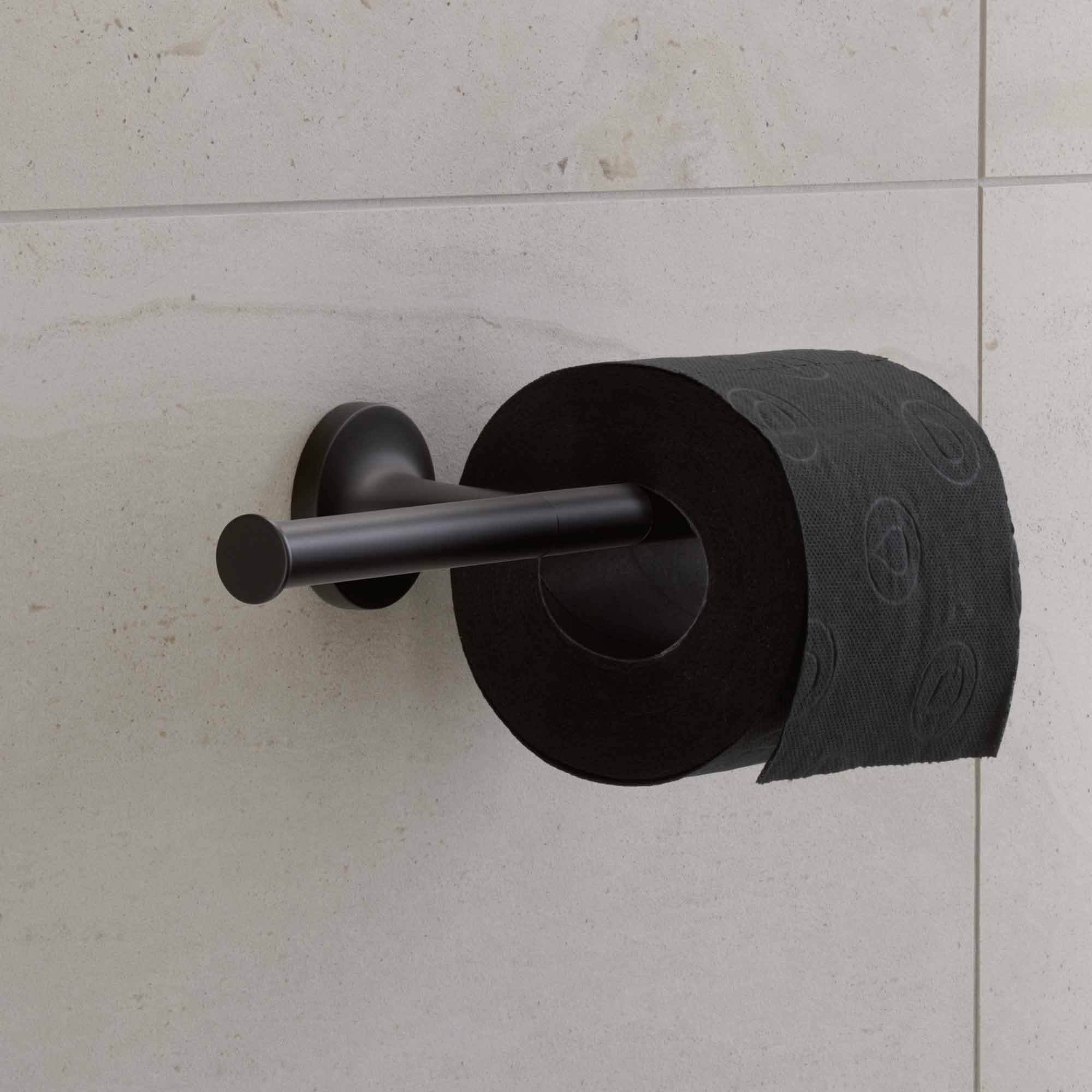 duravit starck-t double toilet roll holder matt black