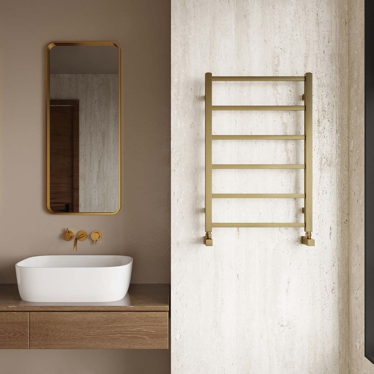 Bronze discount bathroom radiator