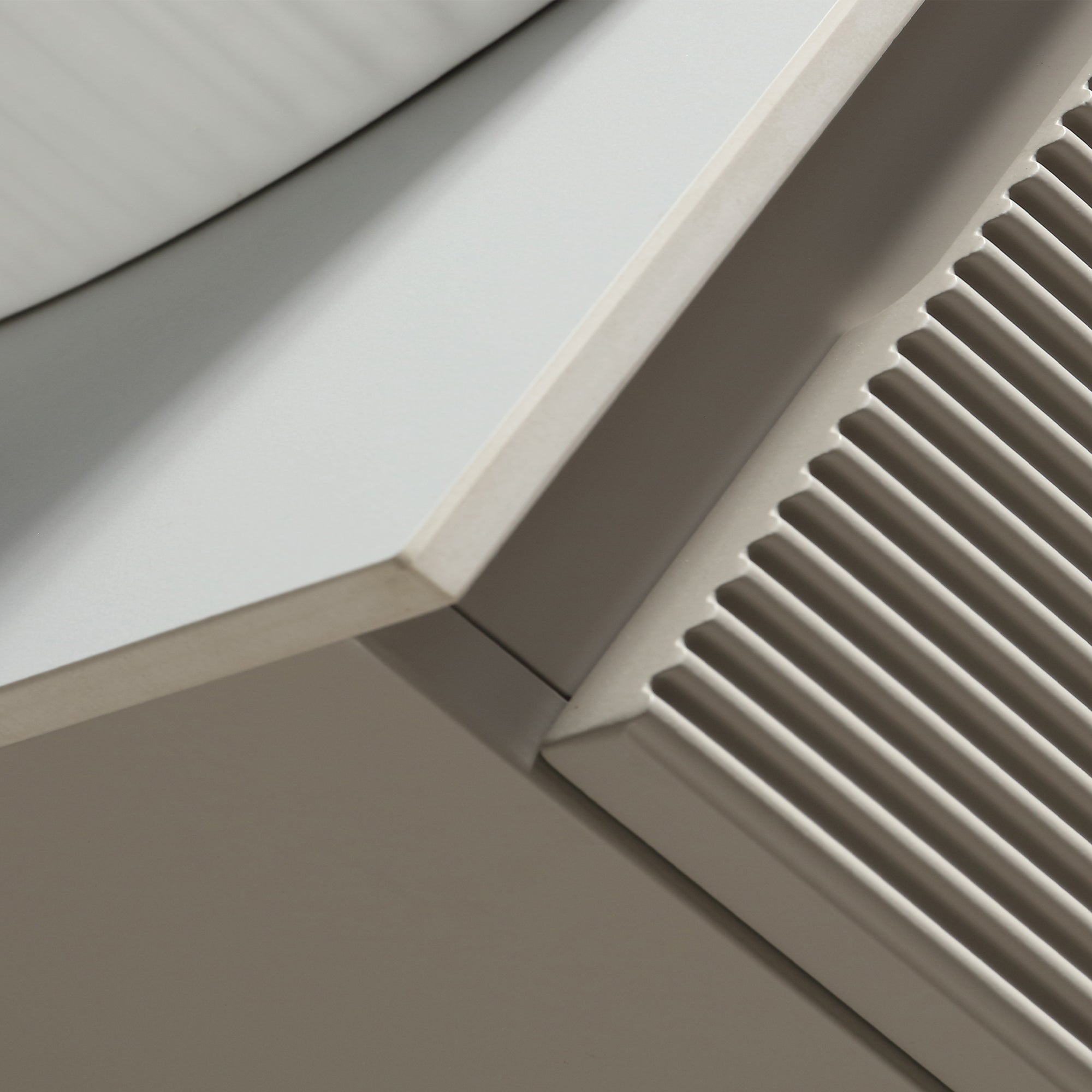 florence 600mm soft coffee fluted wall mounted vanity unit with sintered stone countertop