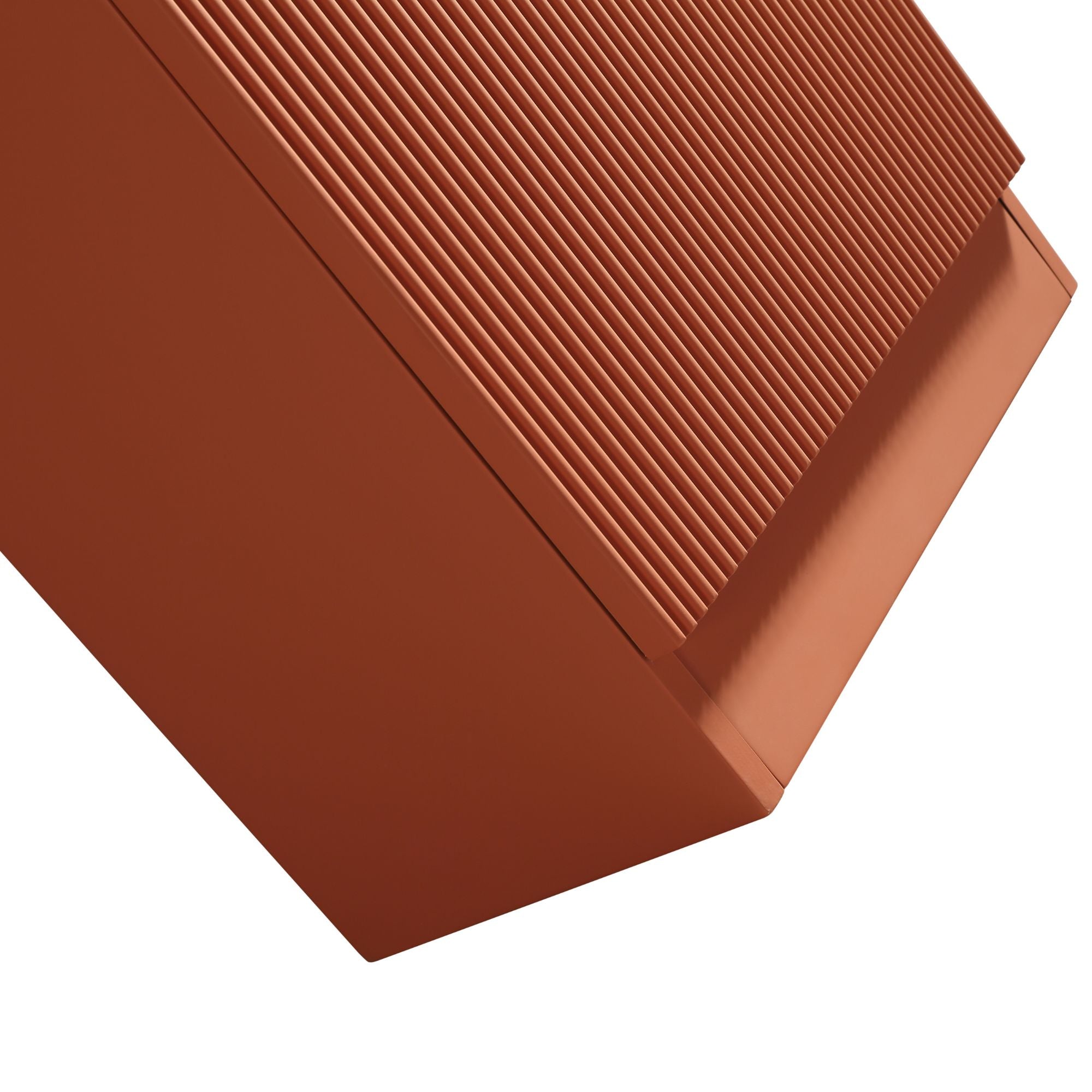 florence floorstanding cloakroom vanity unit with basin bruciata orange