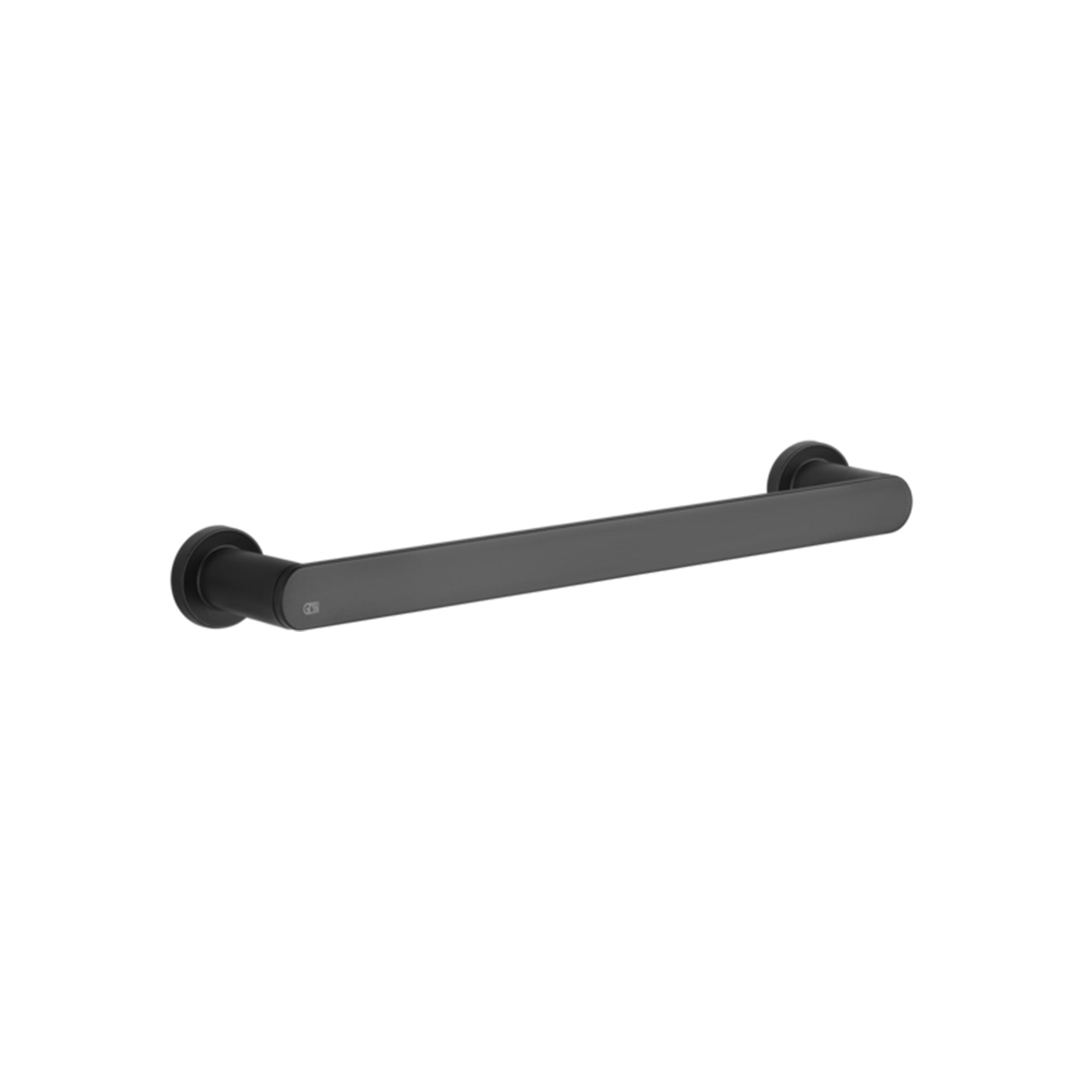 gessi emporio single towel rail 300mm matt black