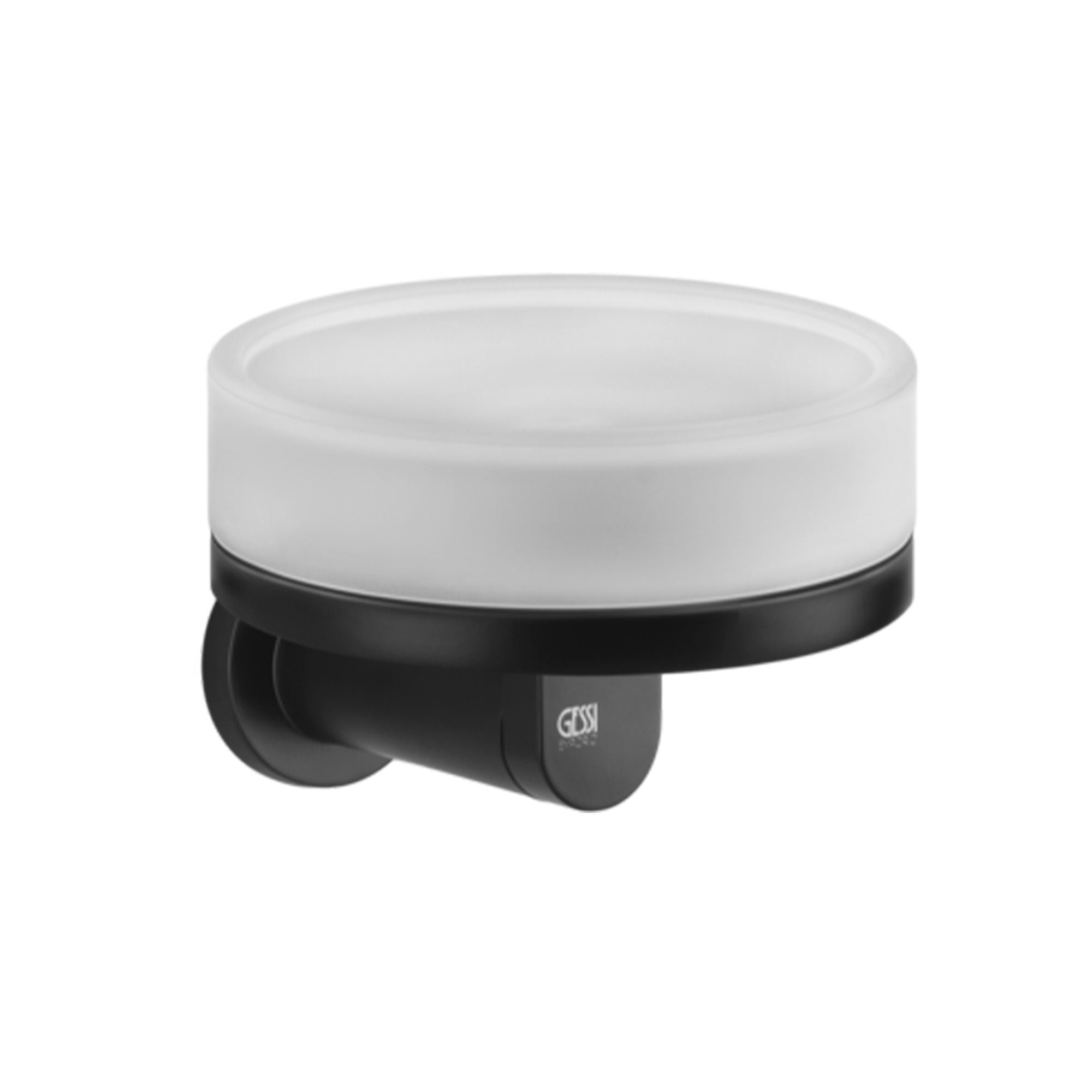 gessi emporio soap dish matt black