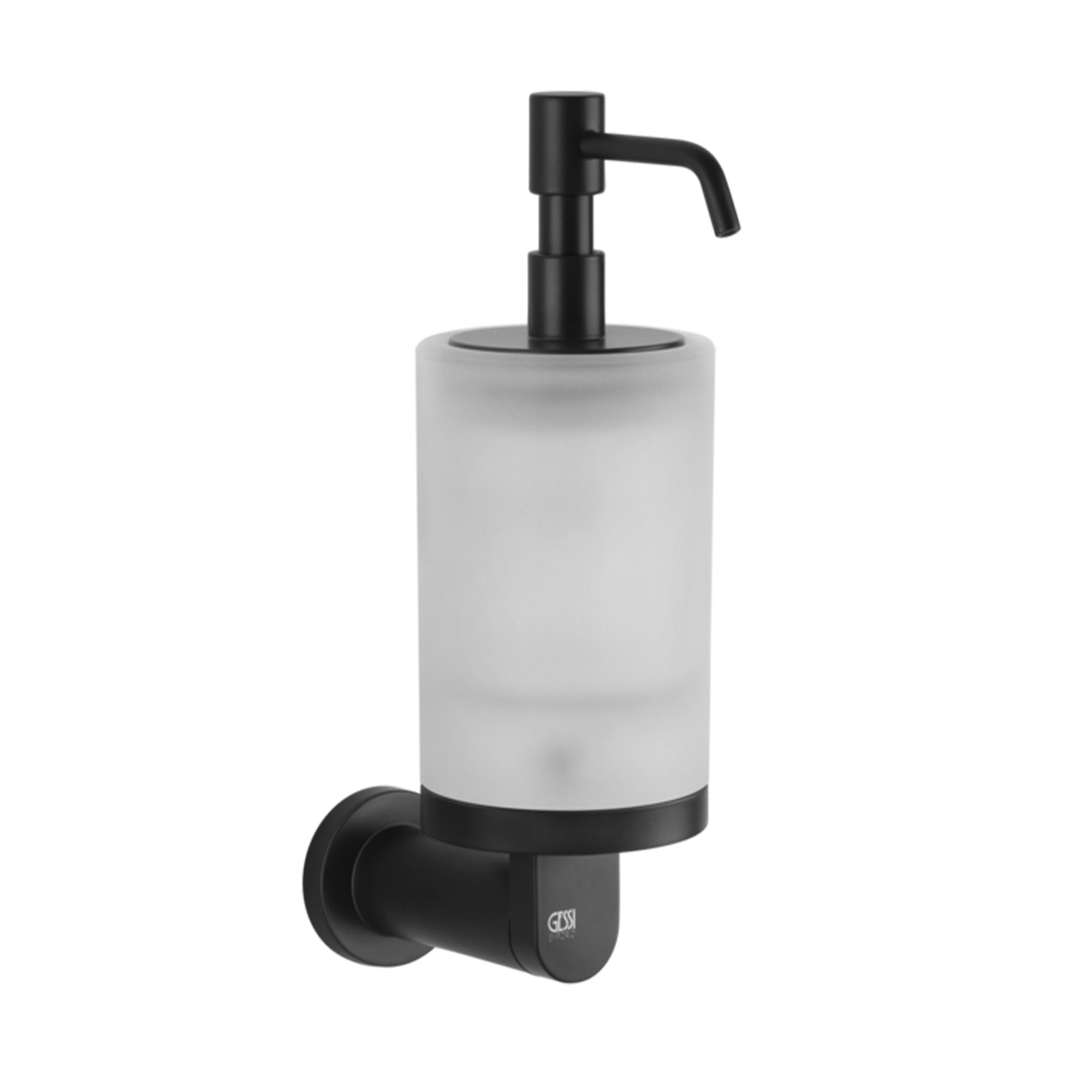 gessi emporio soap dispenser matt black