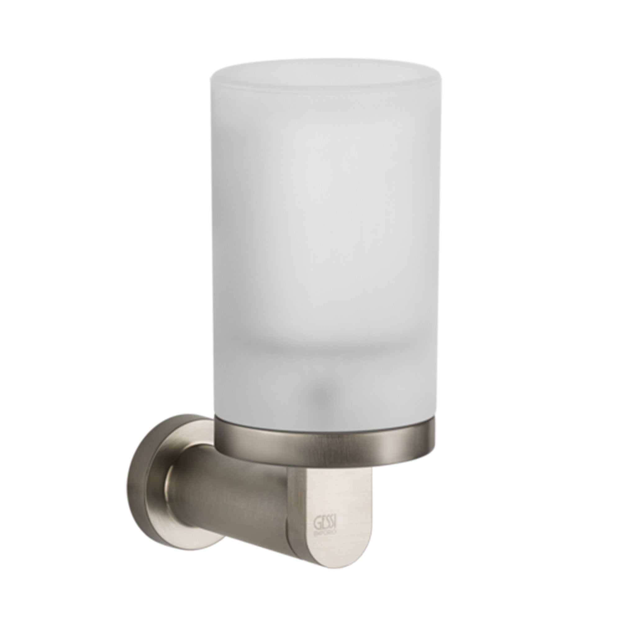 gessi emporio tumbler holder finox brushed nickel