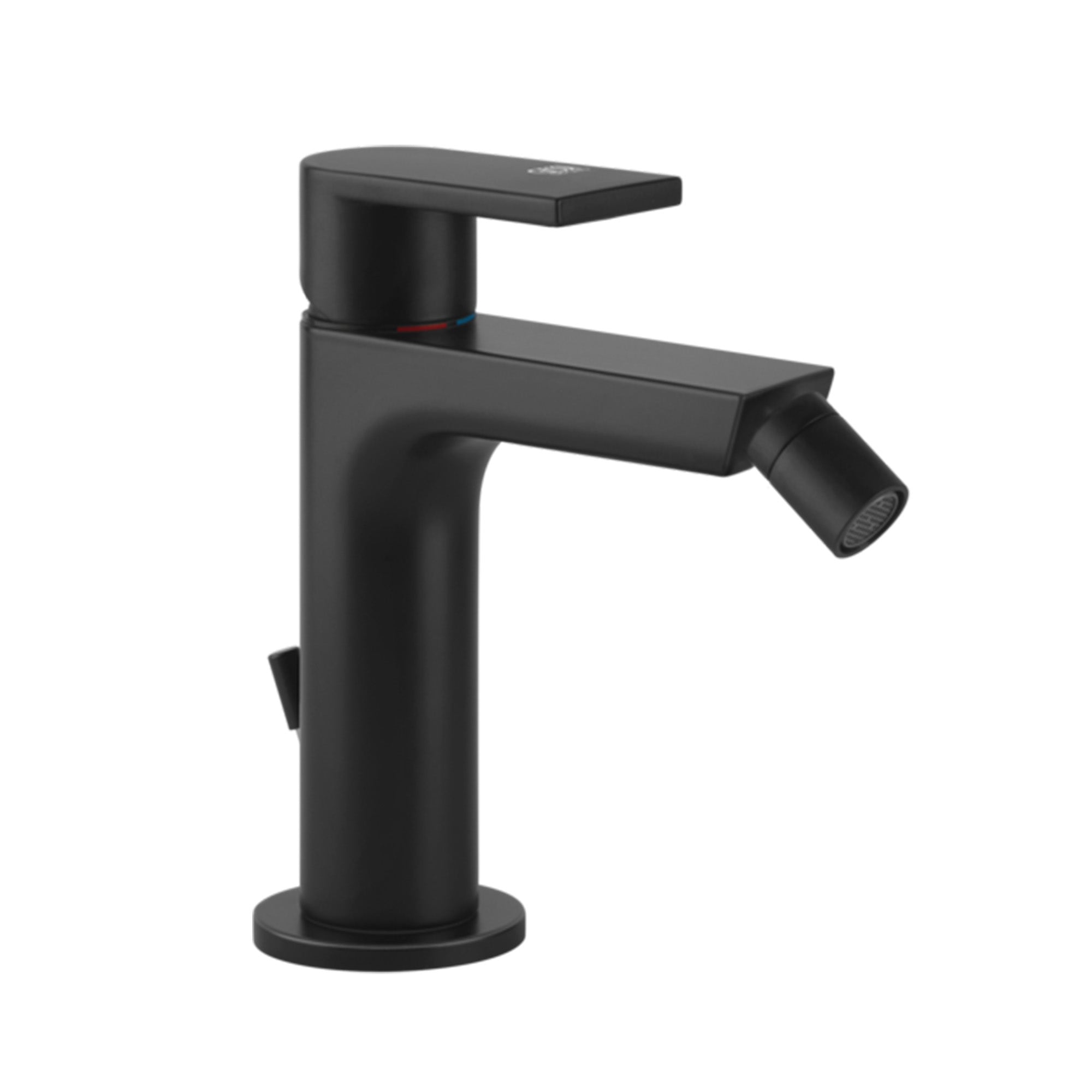 gessi via manzoni bidet mixer tap matt black