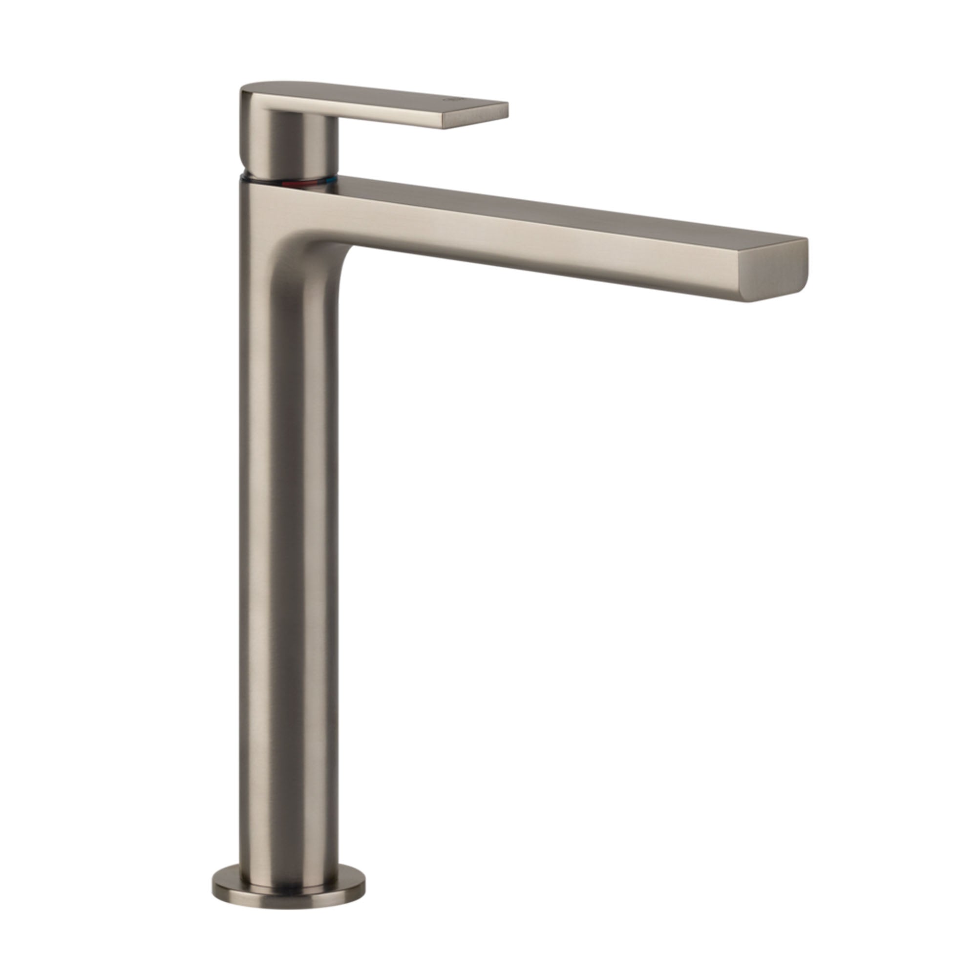 gessi via manzoni tall basin mixer finox brushed nickel