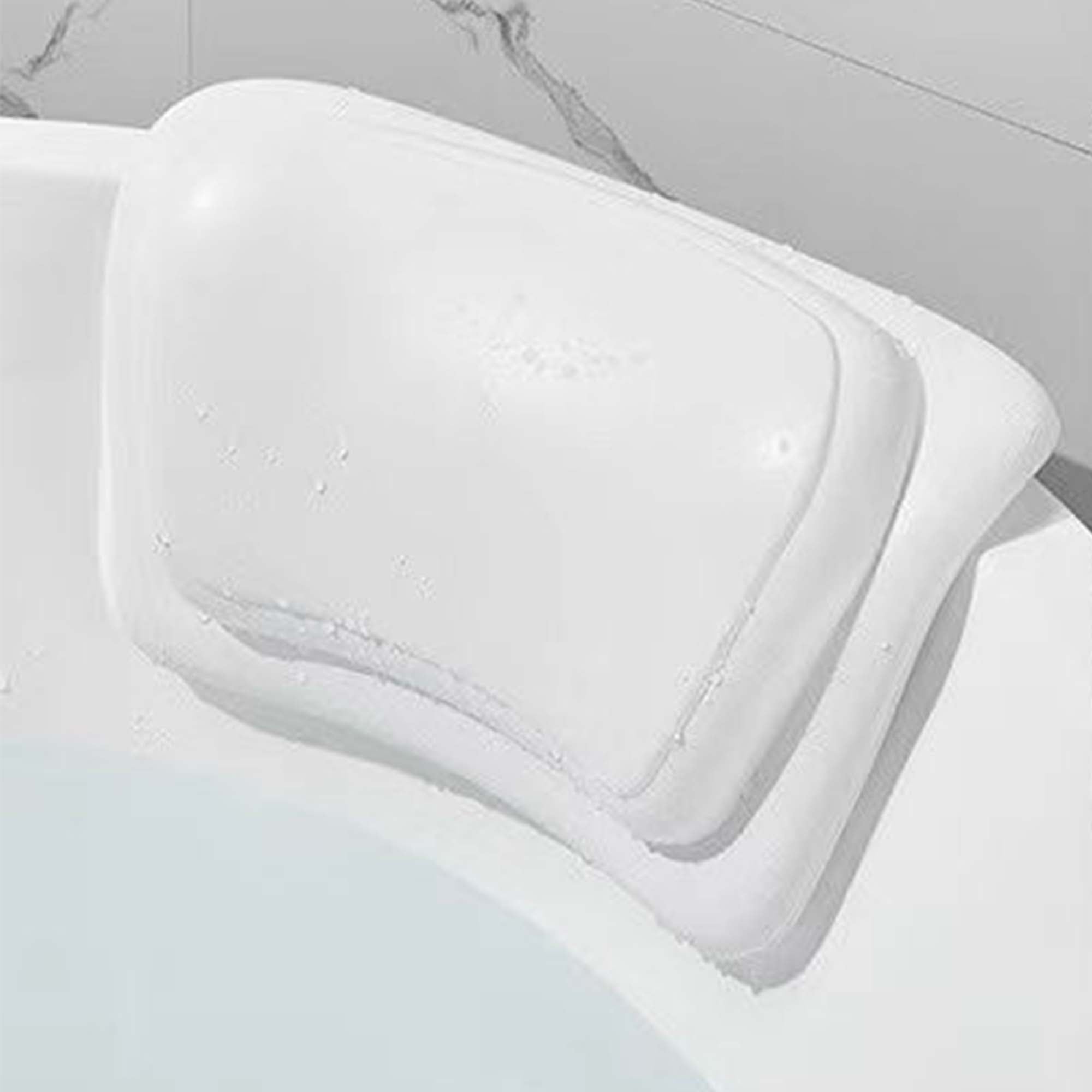 granlusso bath headrest pillow white