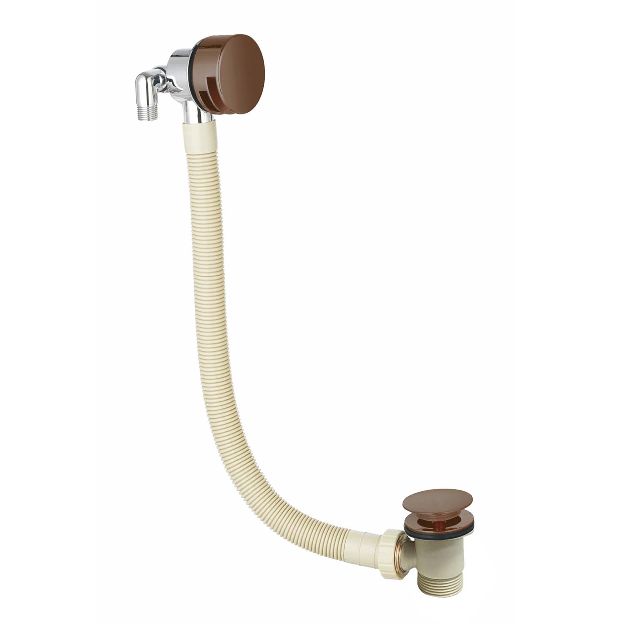 granlusso easy clean bath waste brushed bronze